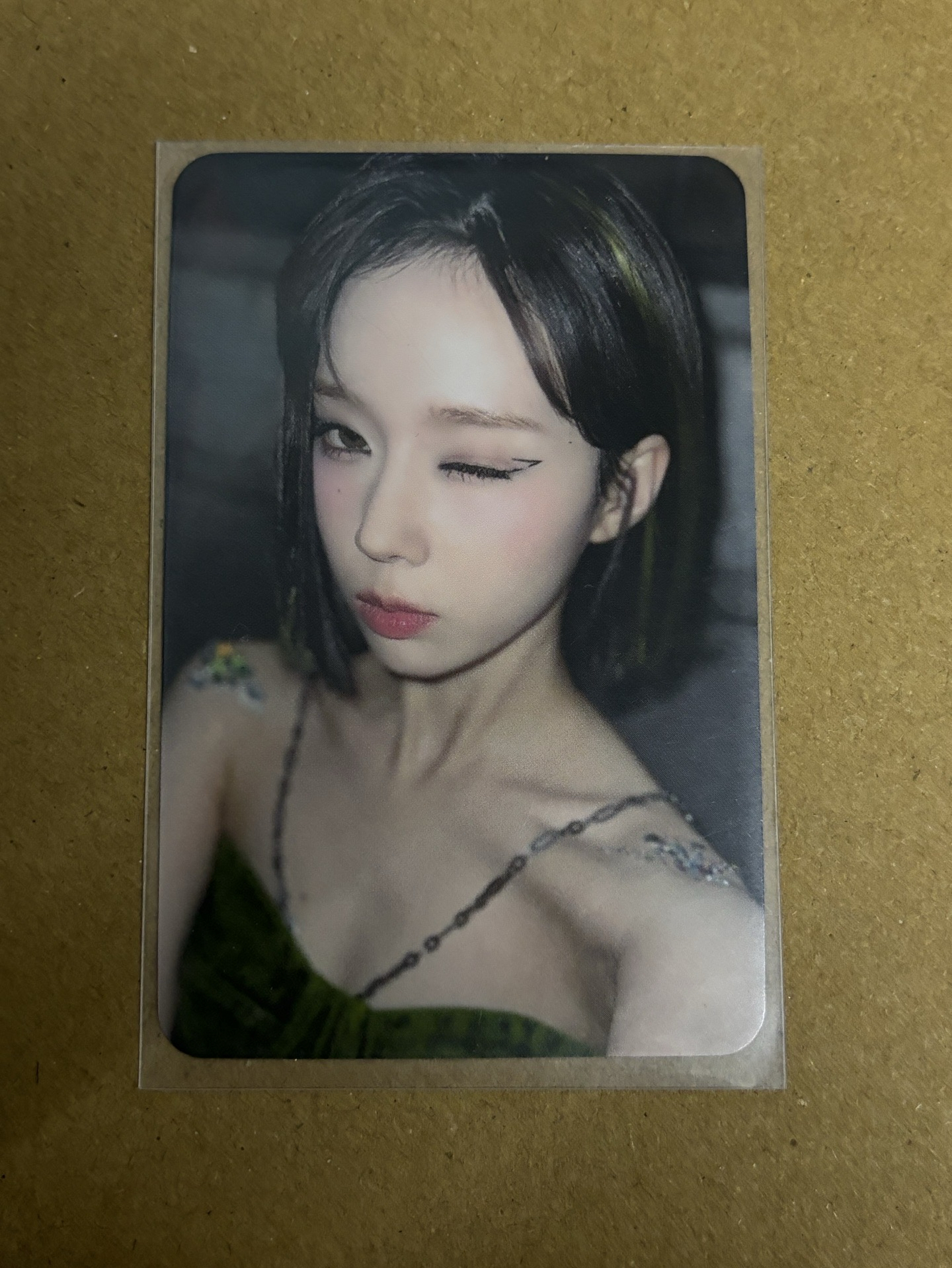 aespa Winter 冬 MY WORLD sr 特典卡 星河預售C 冬-00