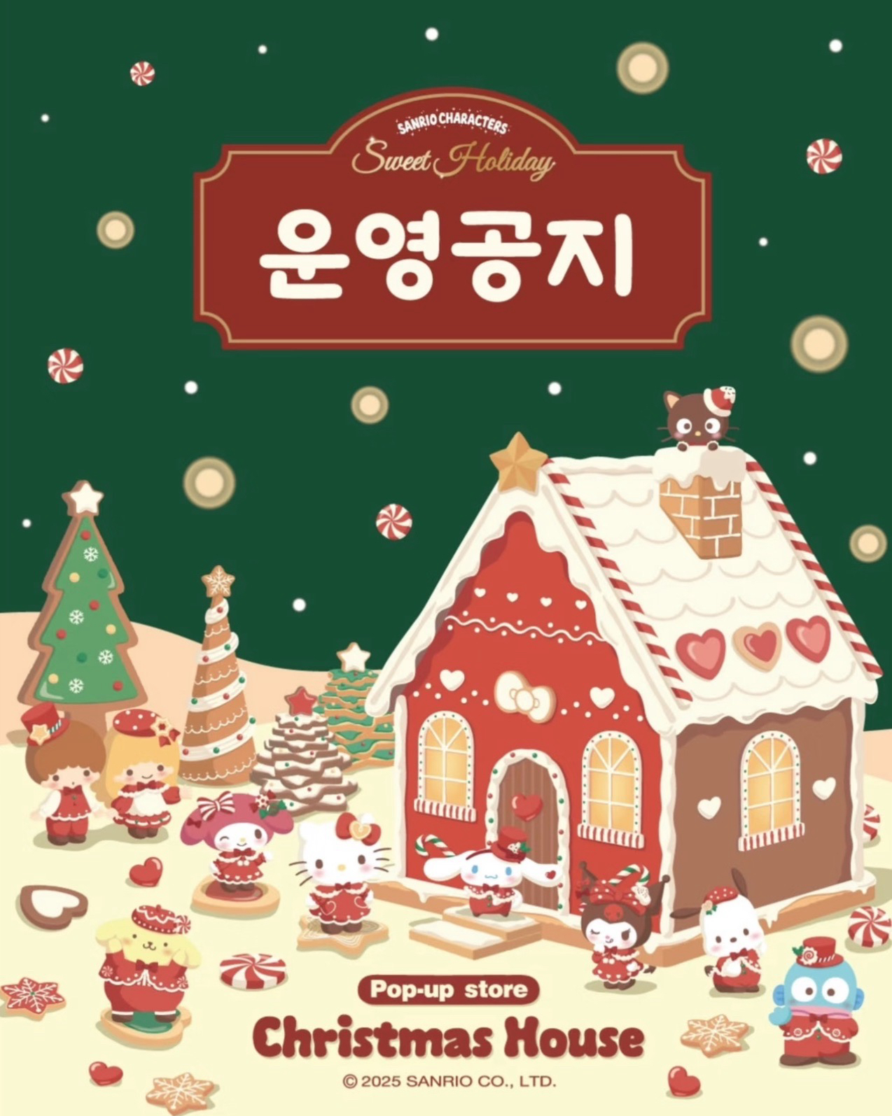 韓國三麗鷗聖誕快閃