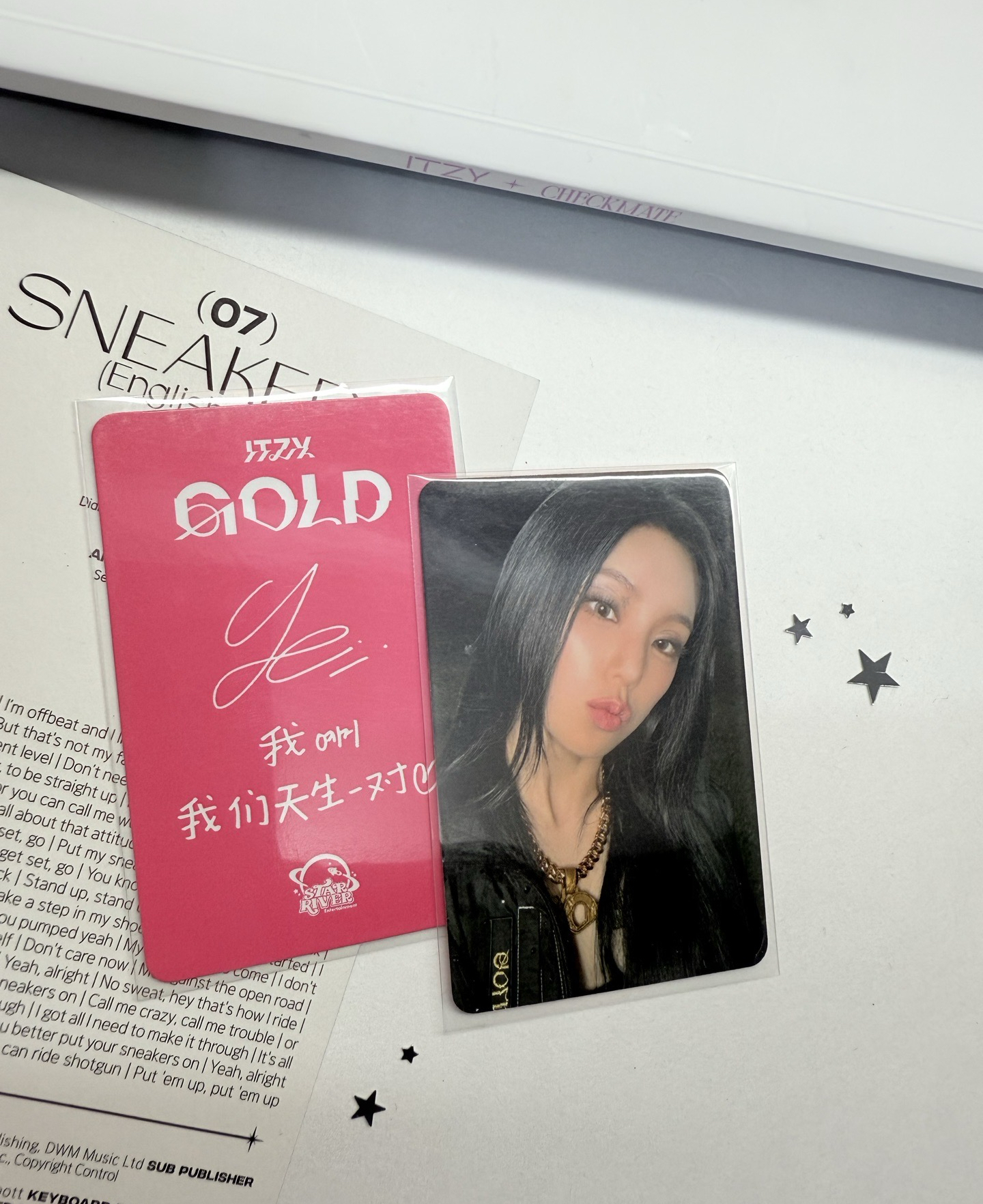 GOLD sr 預售 特典卡 我們天生一對‪♡︎