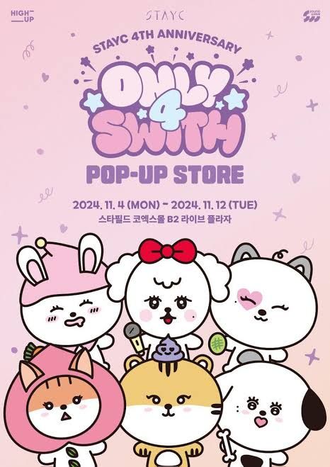 STAYC 4th anniversary ONLY 4 SWITH POP-UP