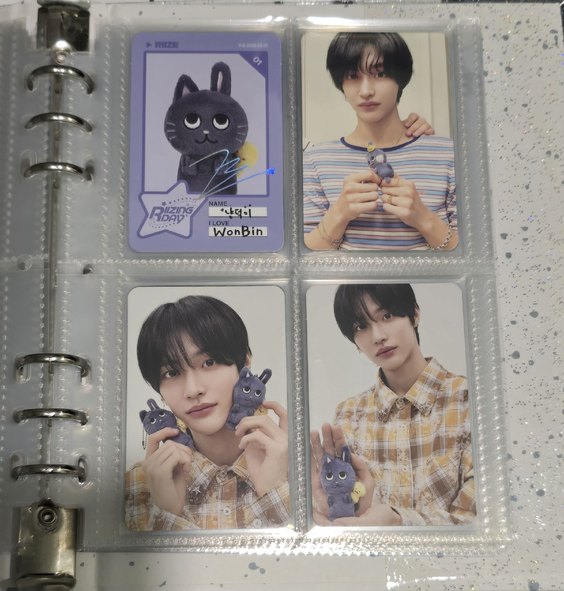 RIIZE 元彬 隨機卡 一鍵畢業