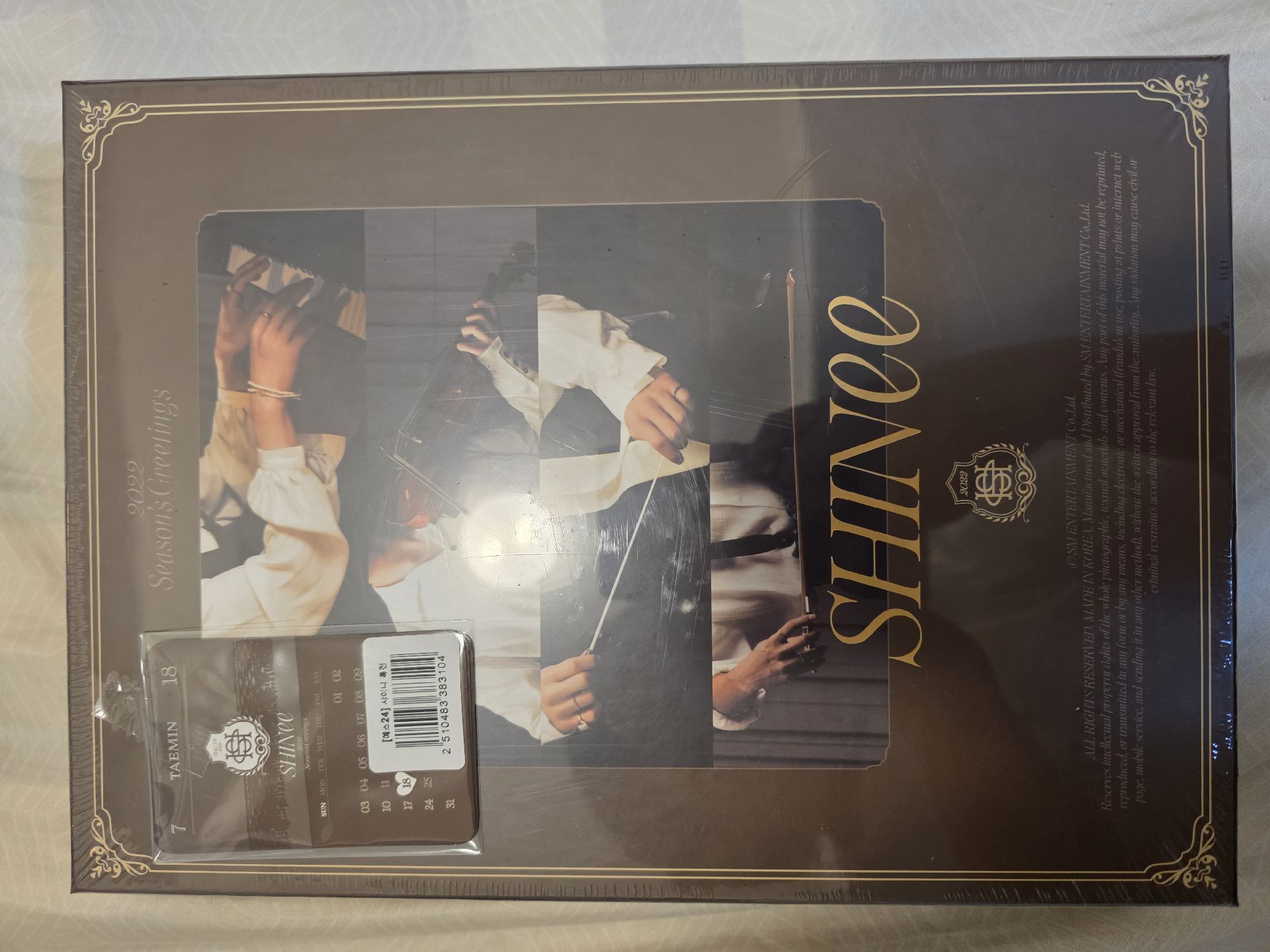 SHINee 2022 年曆 yes24通路