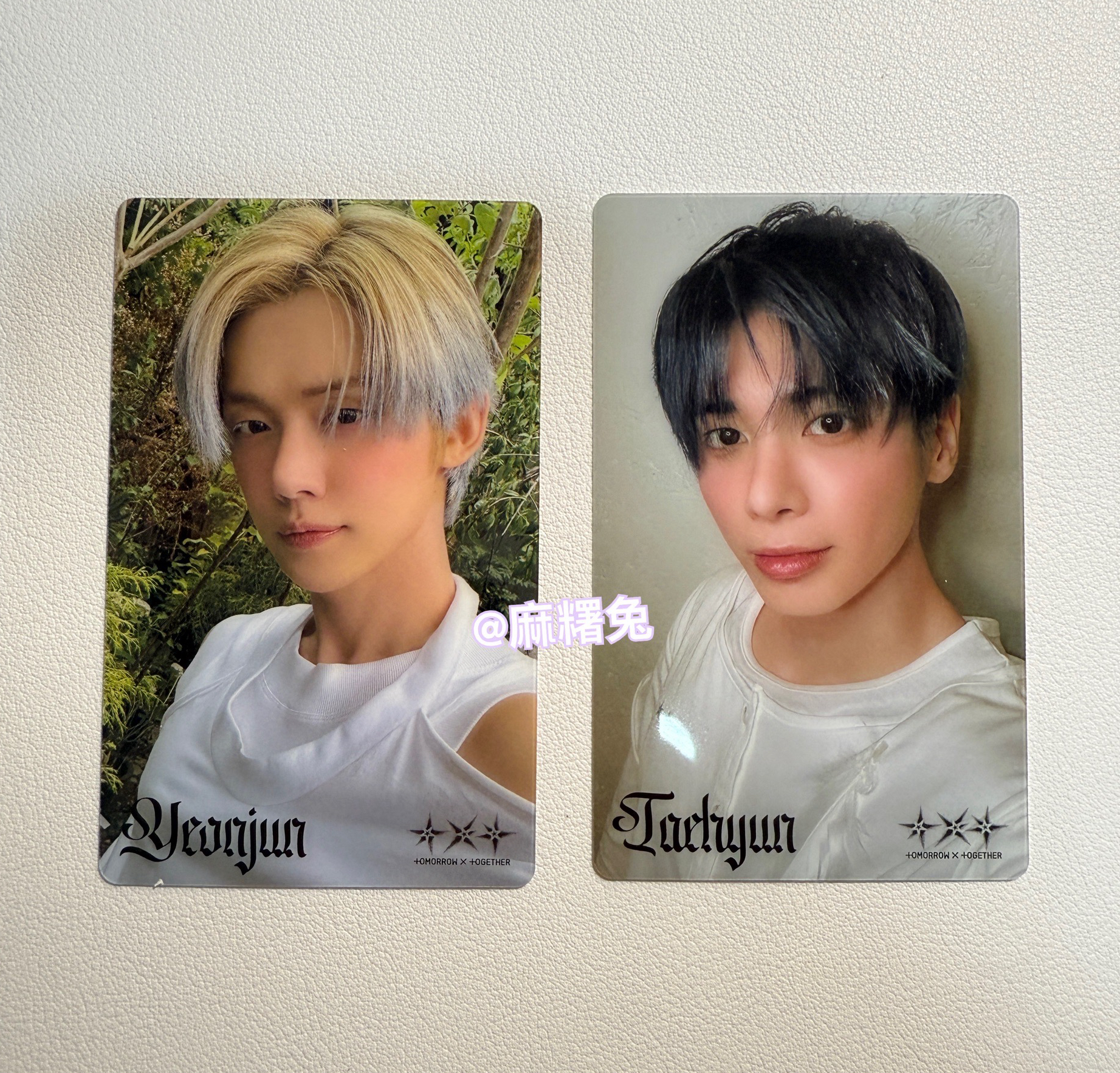 TXT❄️Starkissed 環球特典卡 崔然竣 姜太顯