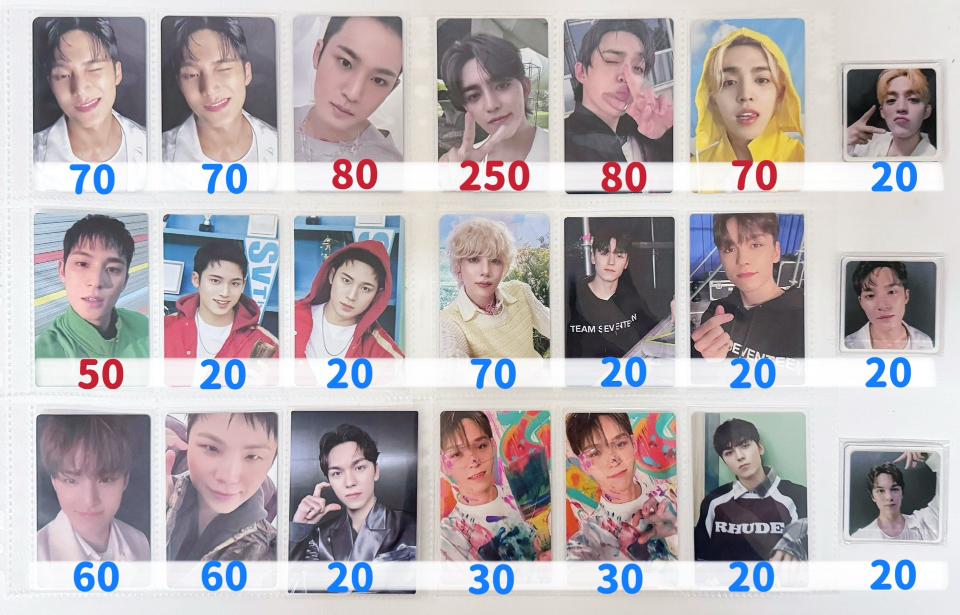 哲、漢、勳、奎、率