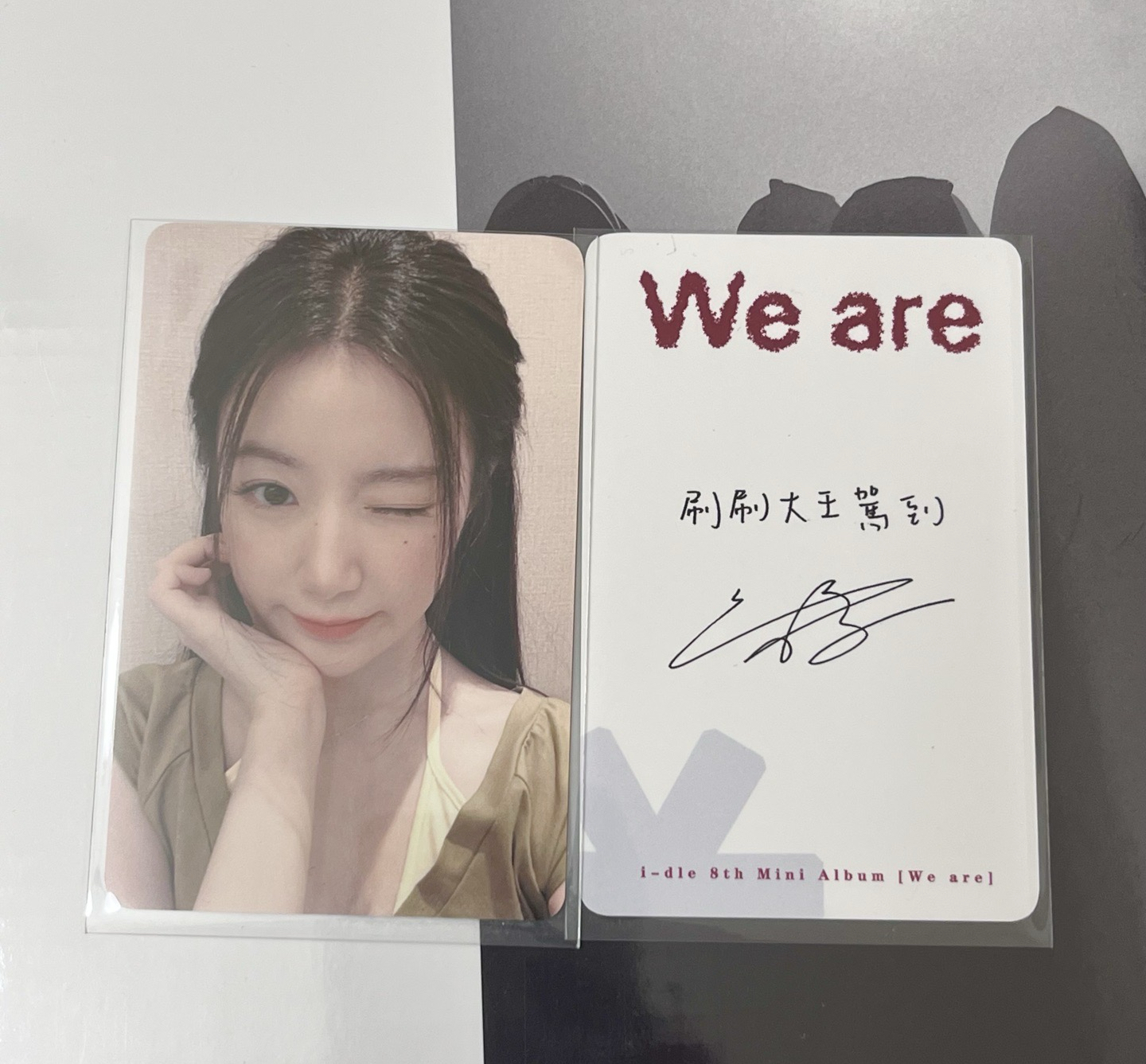 舒華澳門中文卡背小卡