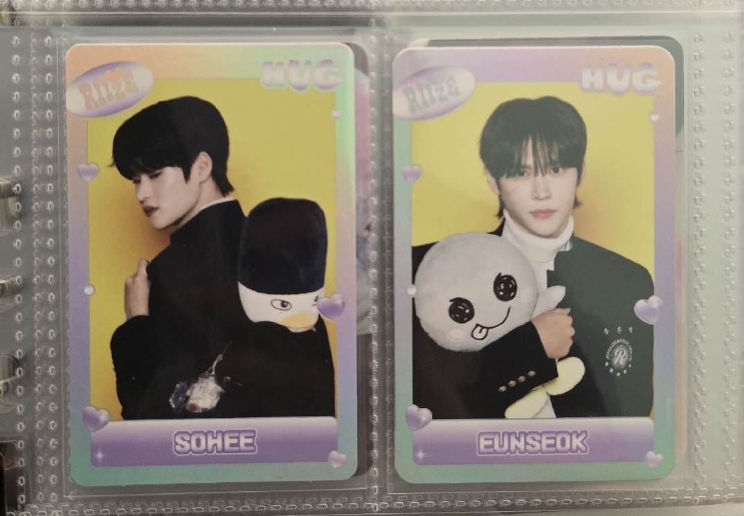 RIIZE HUG閃卡 恩奭 炤熙