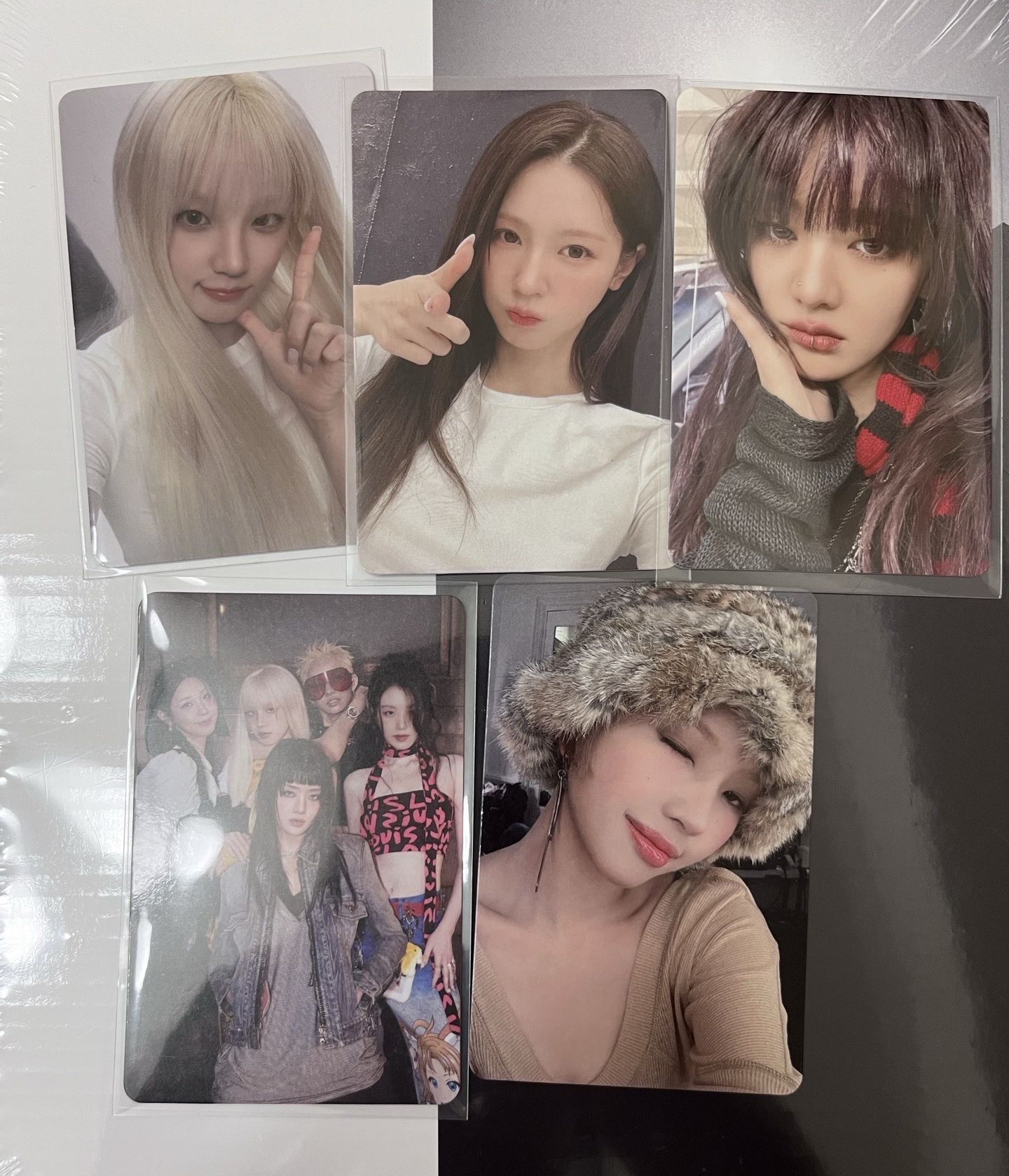 I-dle肯德基小卡五張