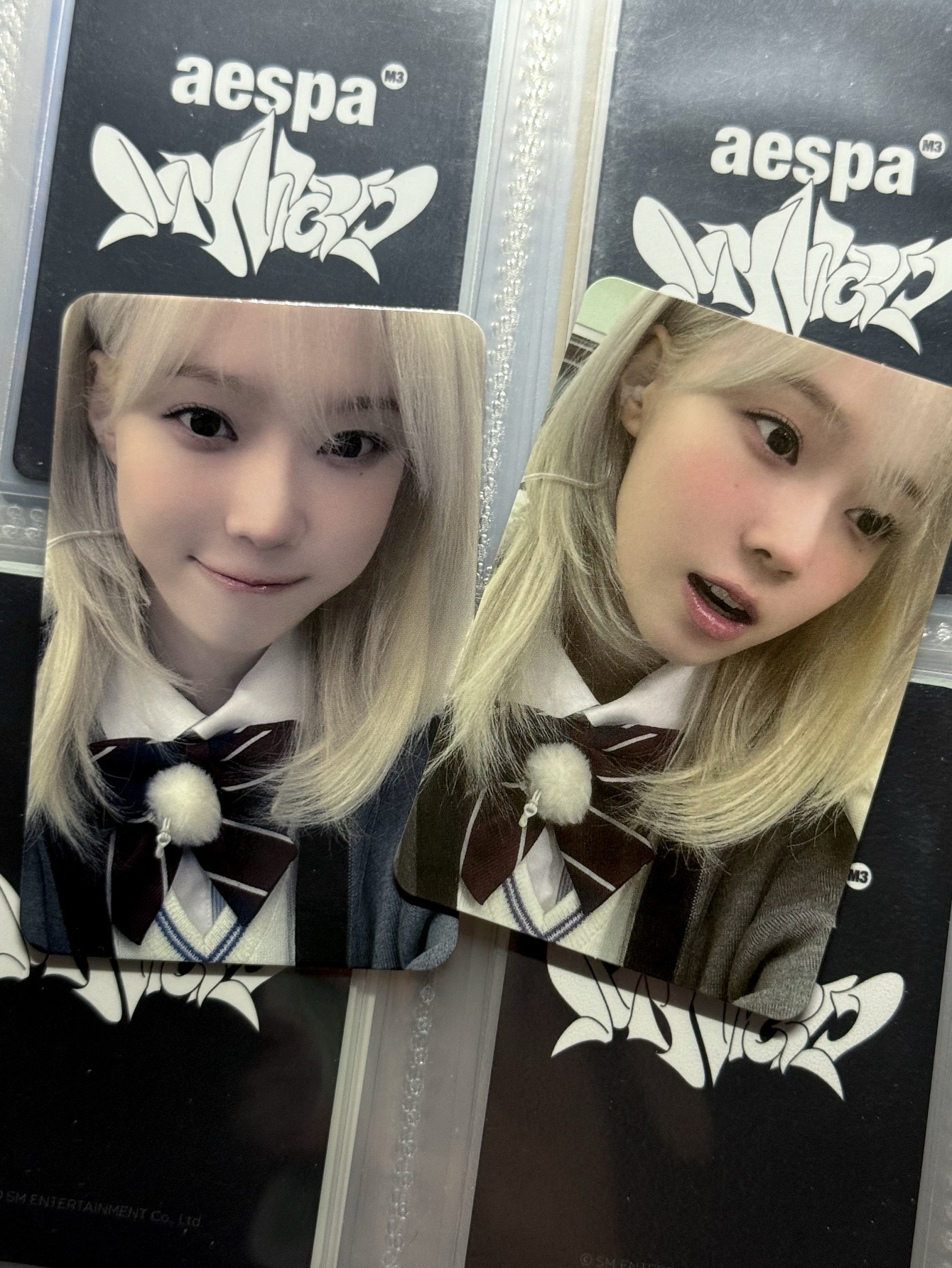 aespa Winter 校服冬