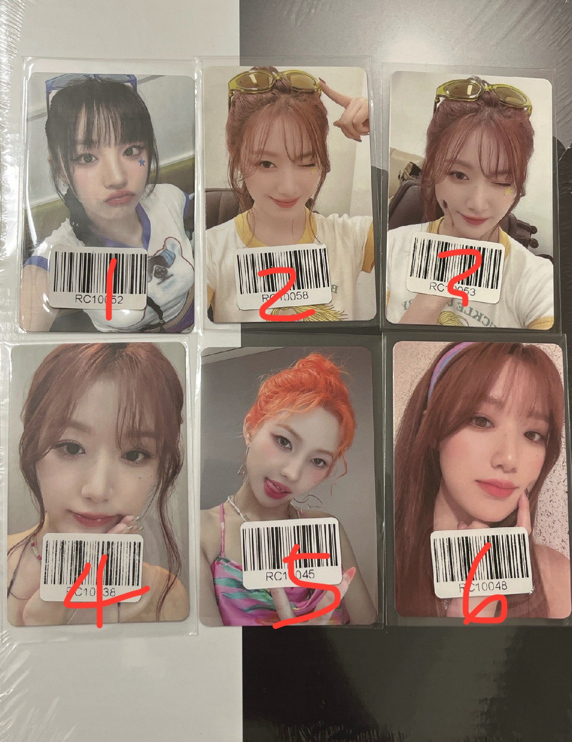 I-dle 中文卡背kms小卡