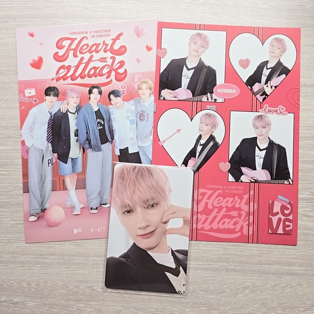 TXT HEART ATTACK 電影卡 四格明信片 休寧