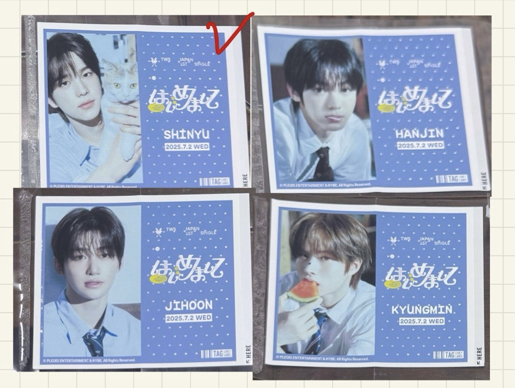 TWS日本飲料罐貼紙