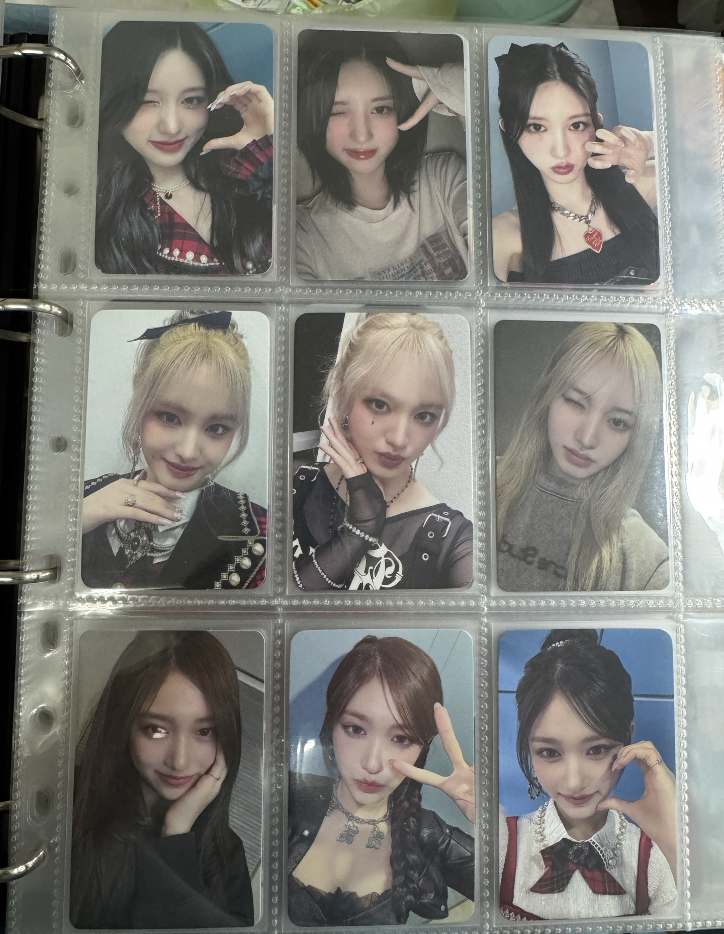 IVE 芙卡 安/秋/栗/怜 特典卡 出清