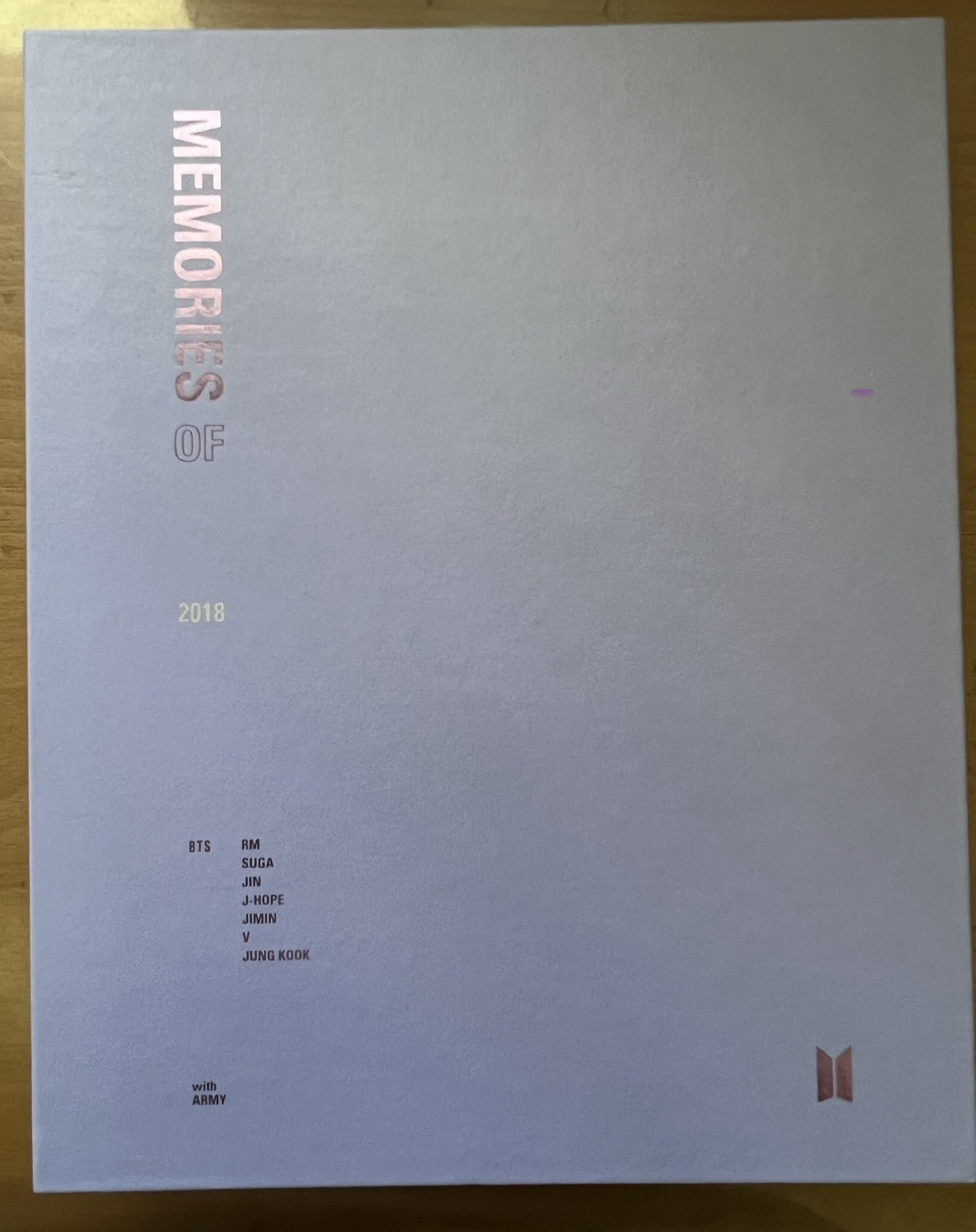 BTS 2018回憶錄DVD 空專