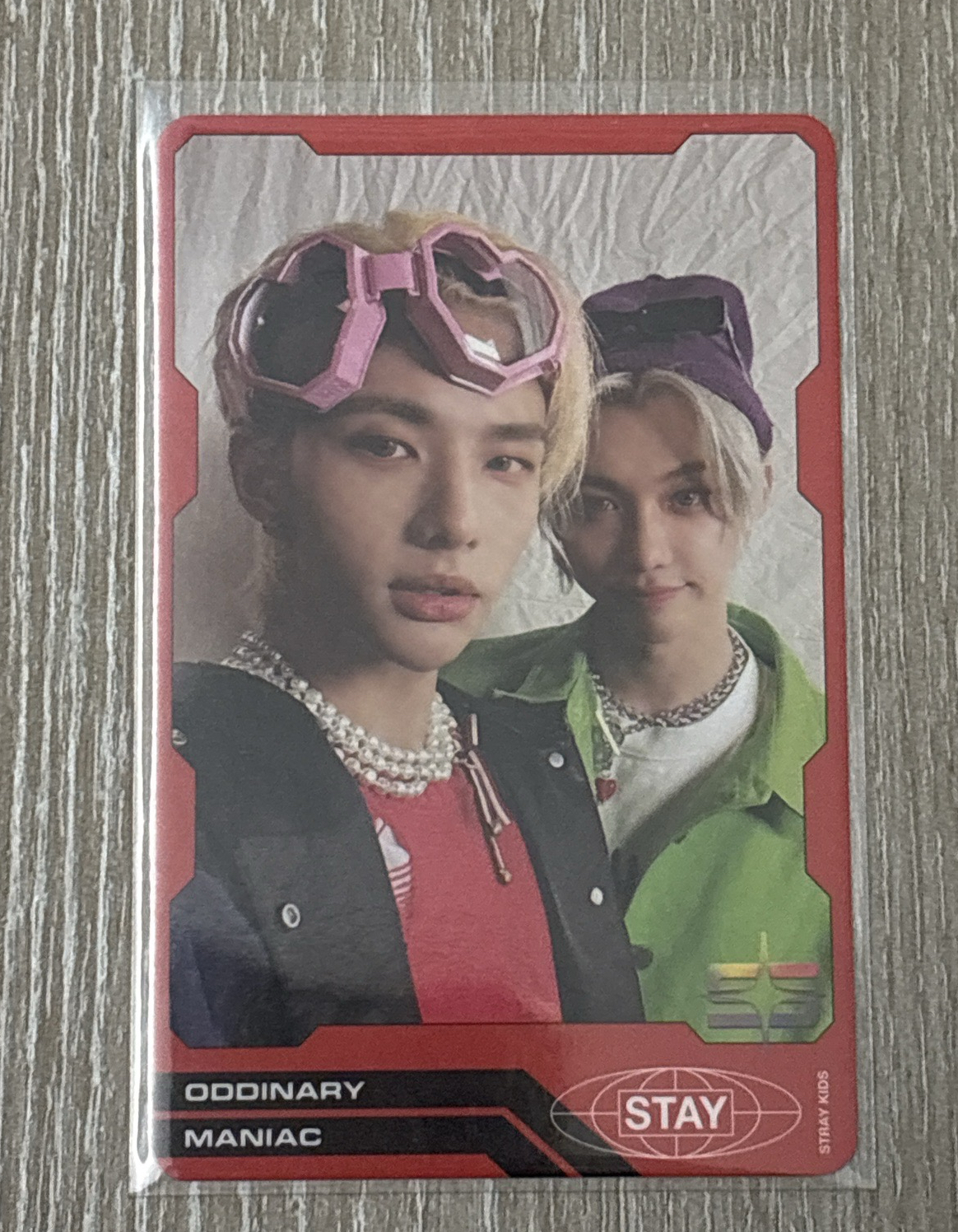 辰菲 ODDINARY 專輯卡 紅版雙人卡