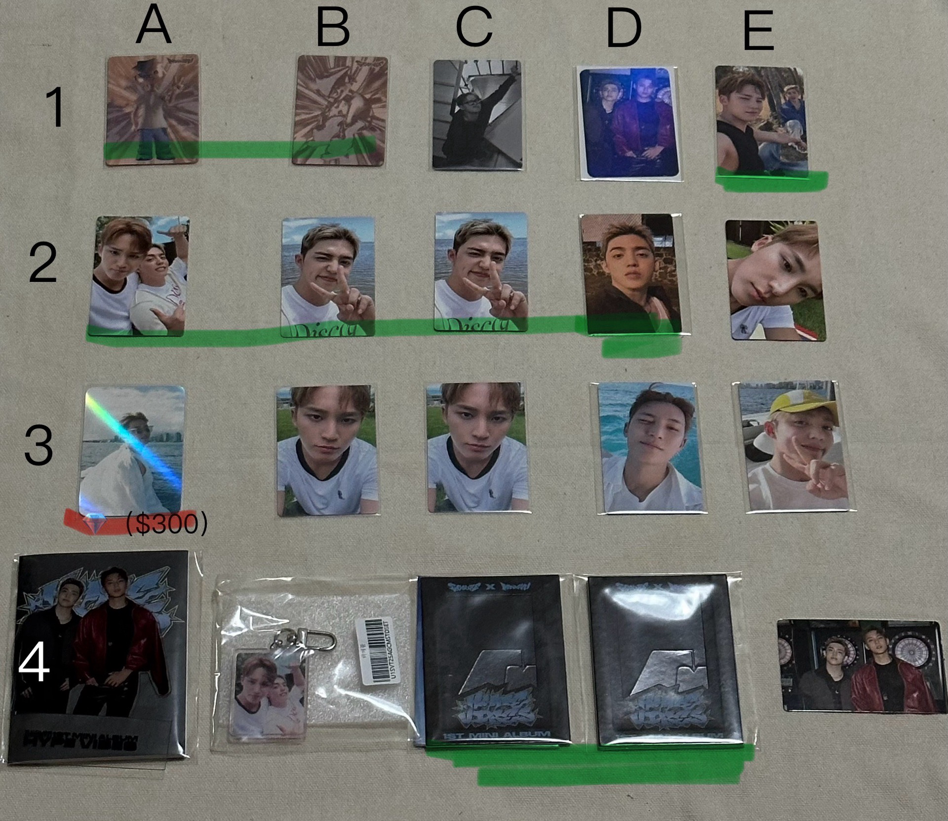 cxm 小分隊 特典 專卡