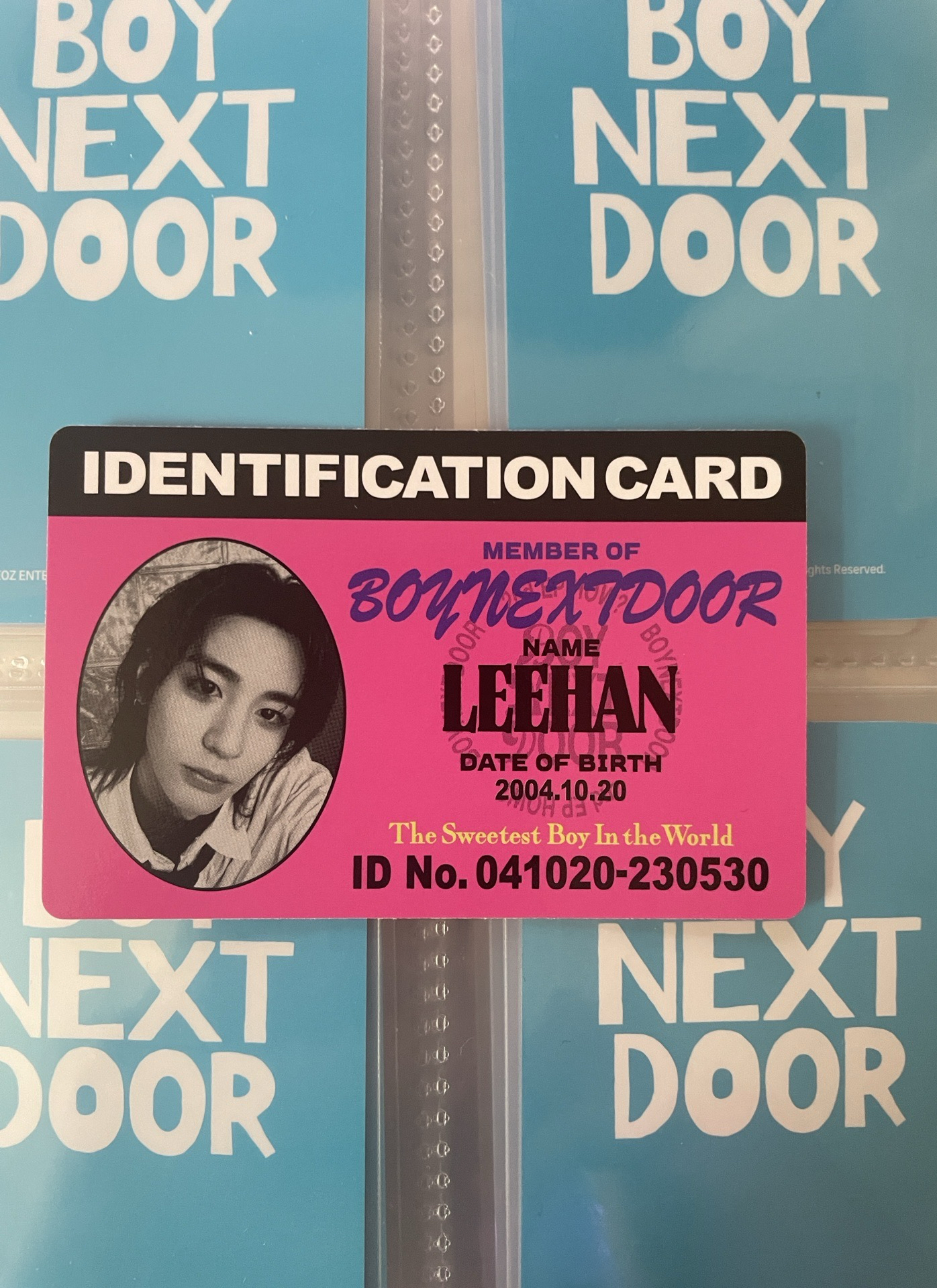金桐儇 LEEHAN 김동현 HOW? 電子專 ID卡