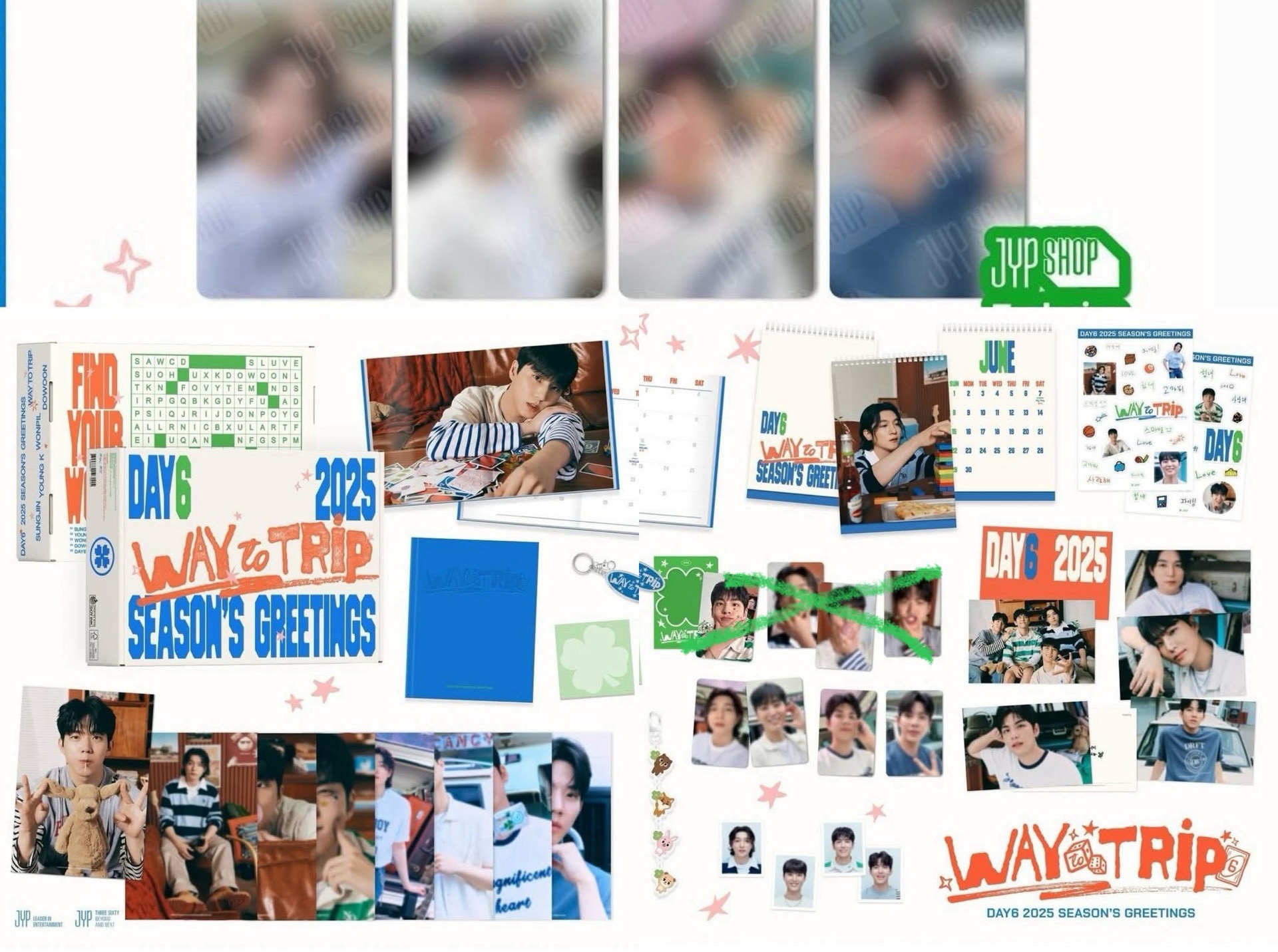 DAY6 2025 年曆 