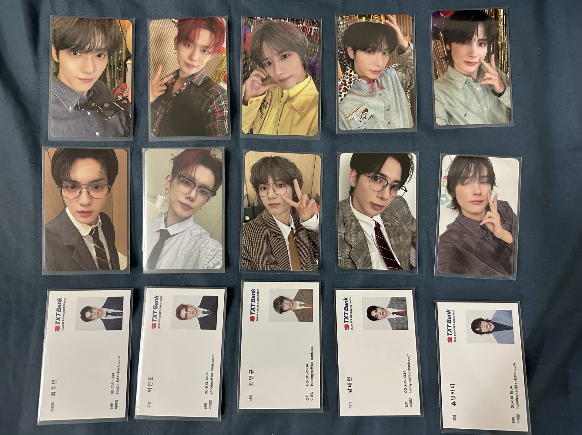 TXT 25年曆小卡（拆出）