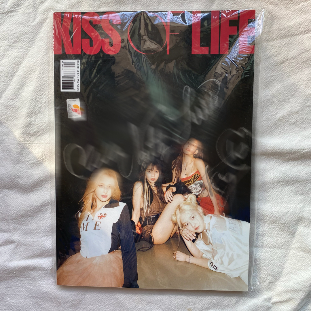 kiss of life 團簽專輯（mwave 年末驚喜箱購入，有證明）
