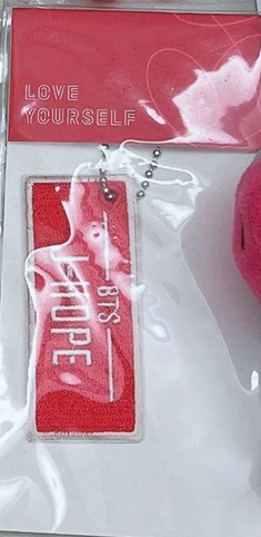 Jhope 錫 姓名牌 LY演唱會場週