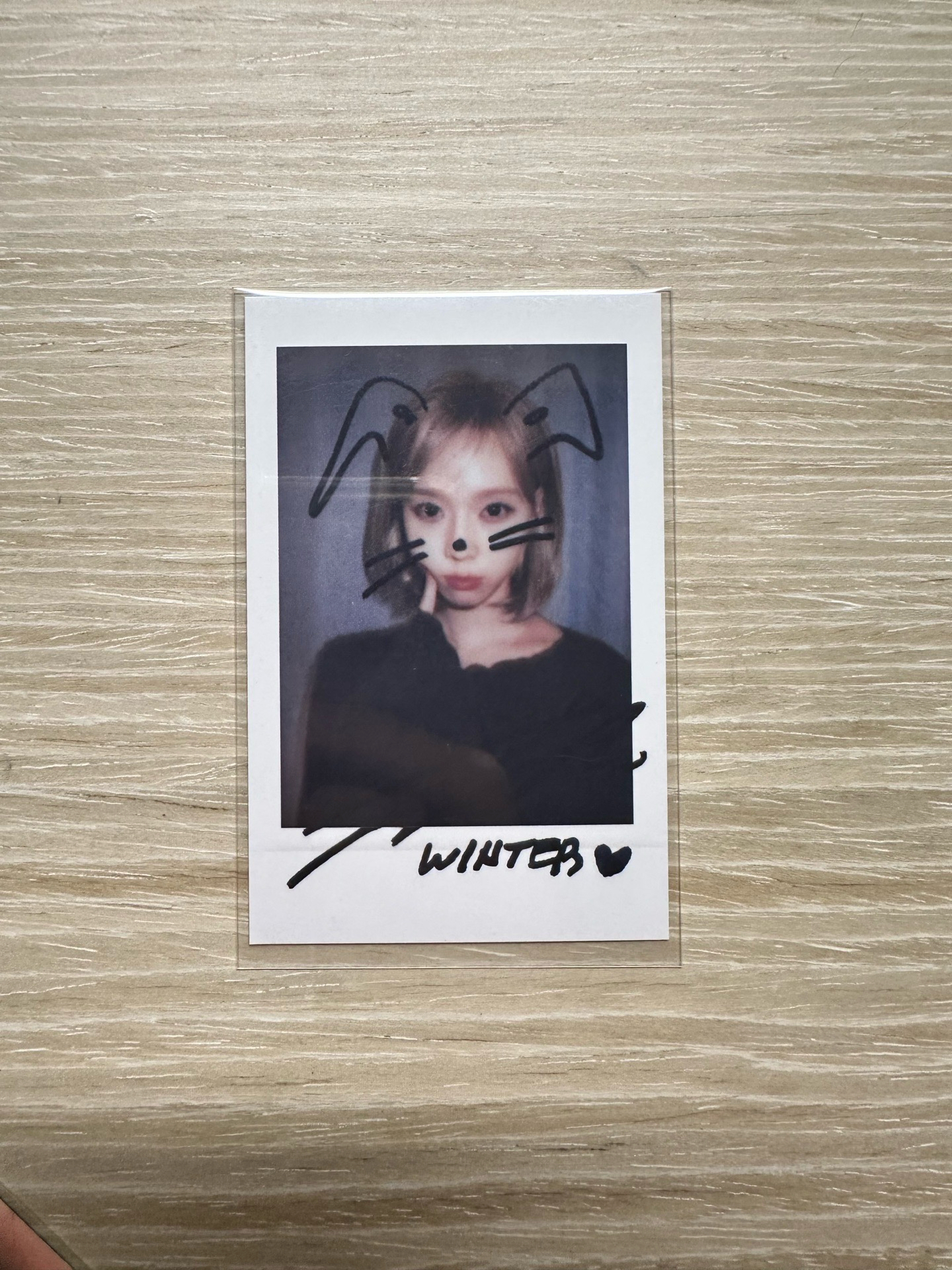 winter拍立得印簽