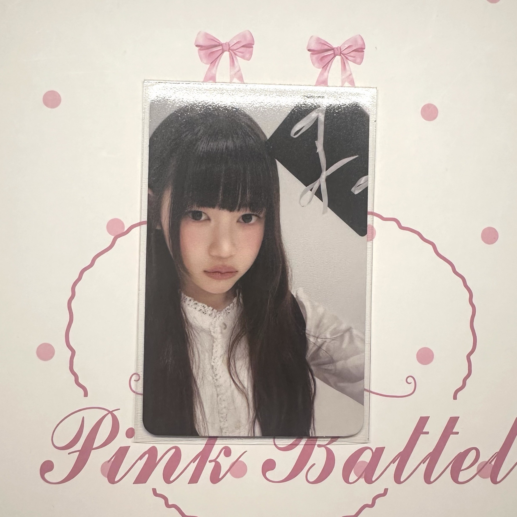 【12月發貨】yeon four hearts club 周邊卡 束口袋