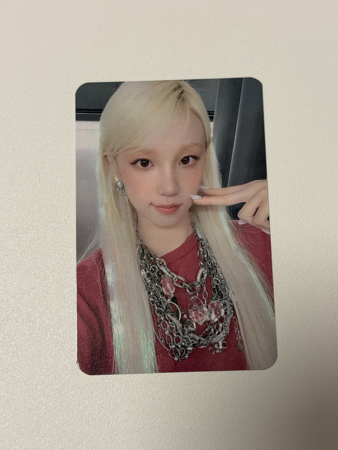 雨琦 Motivation pinkypop 預售 特典卡 中文卡背