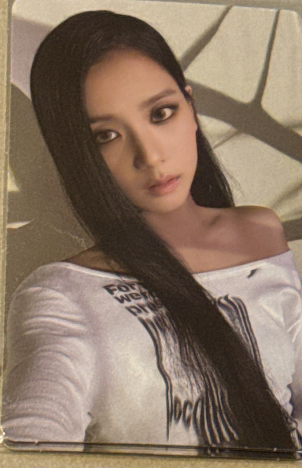 黑版 專輯卡 白衣