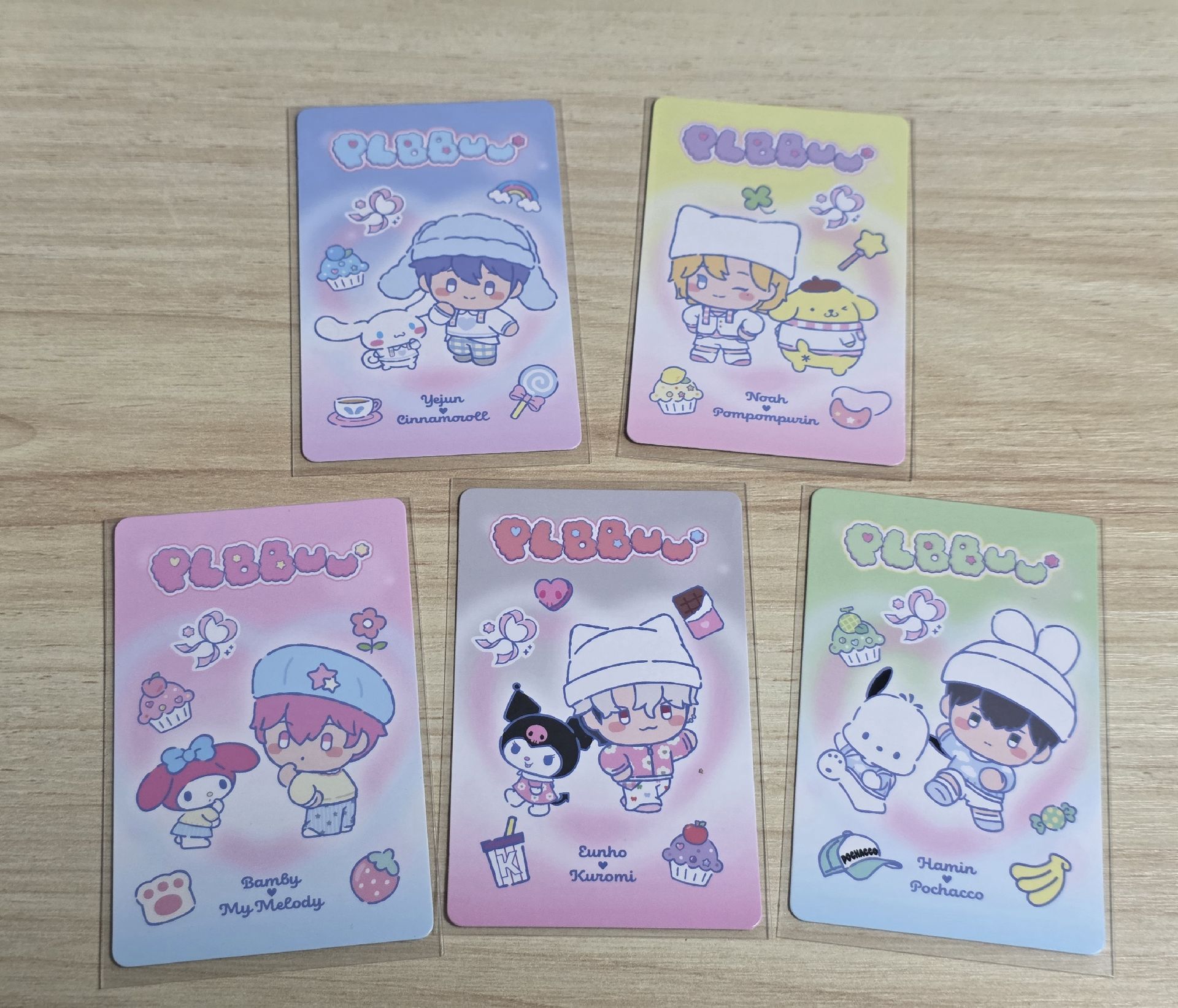 PLBBUU|POCA專QR卡|全員Set