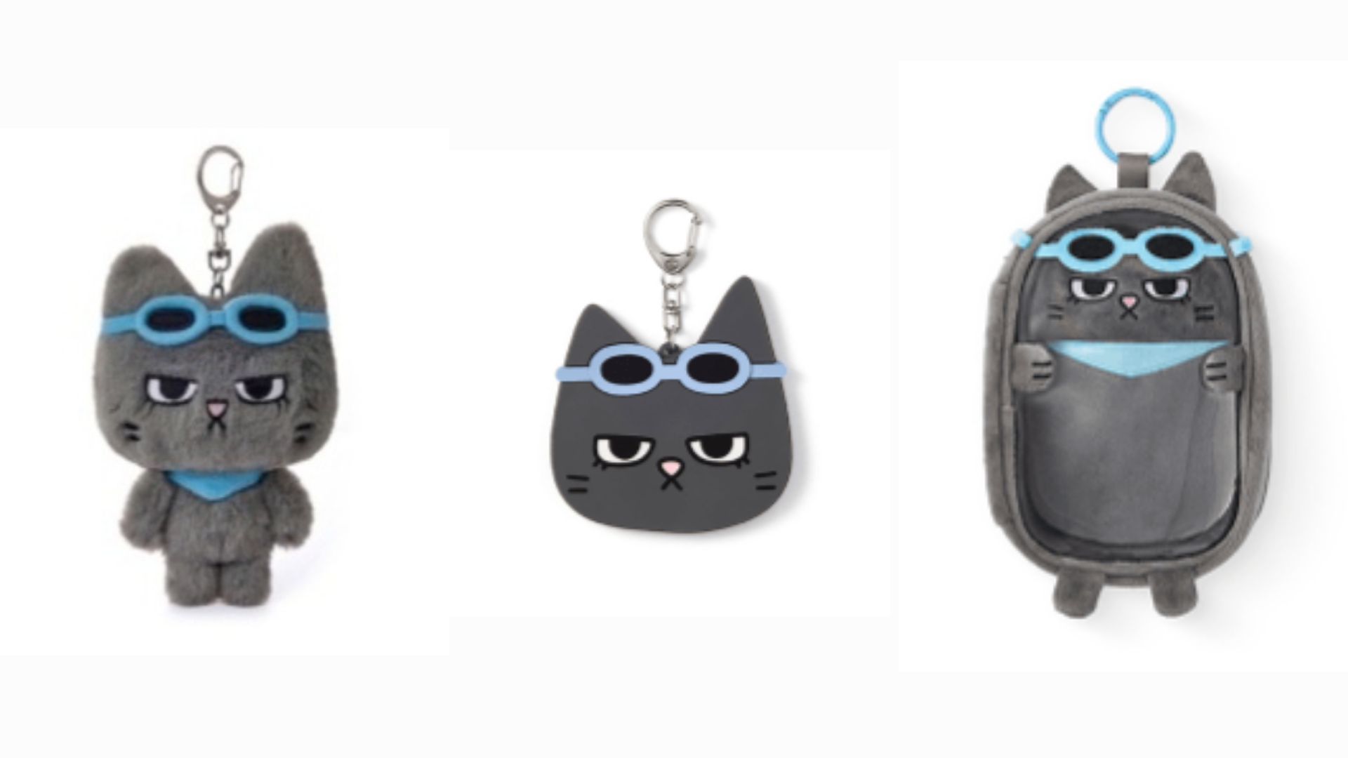 吊飾娃4+鏡子鑰匙圈4+娃包4