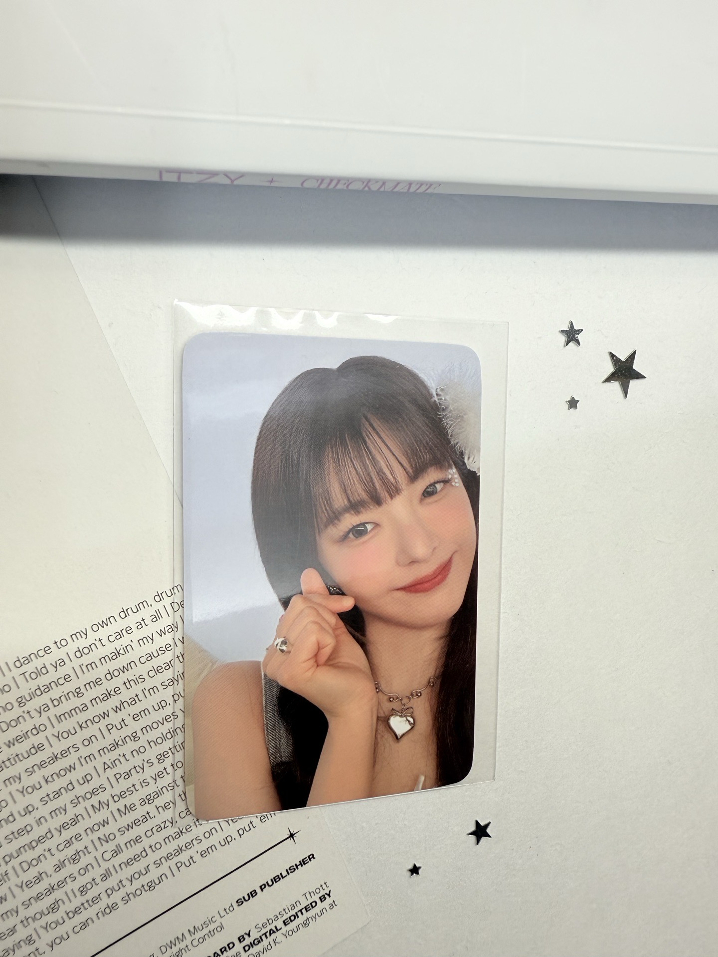 2024 FM 首爾場 線下滿額卡 雙面卡 粒