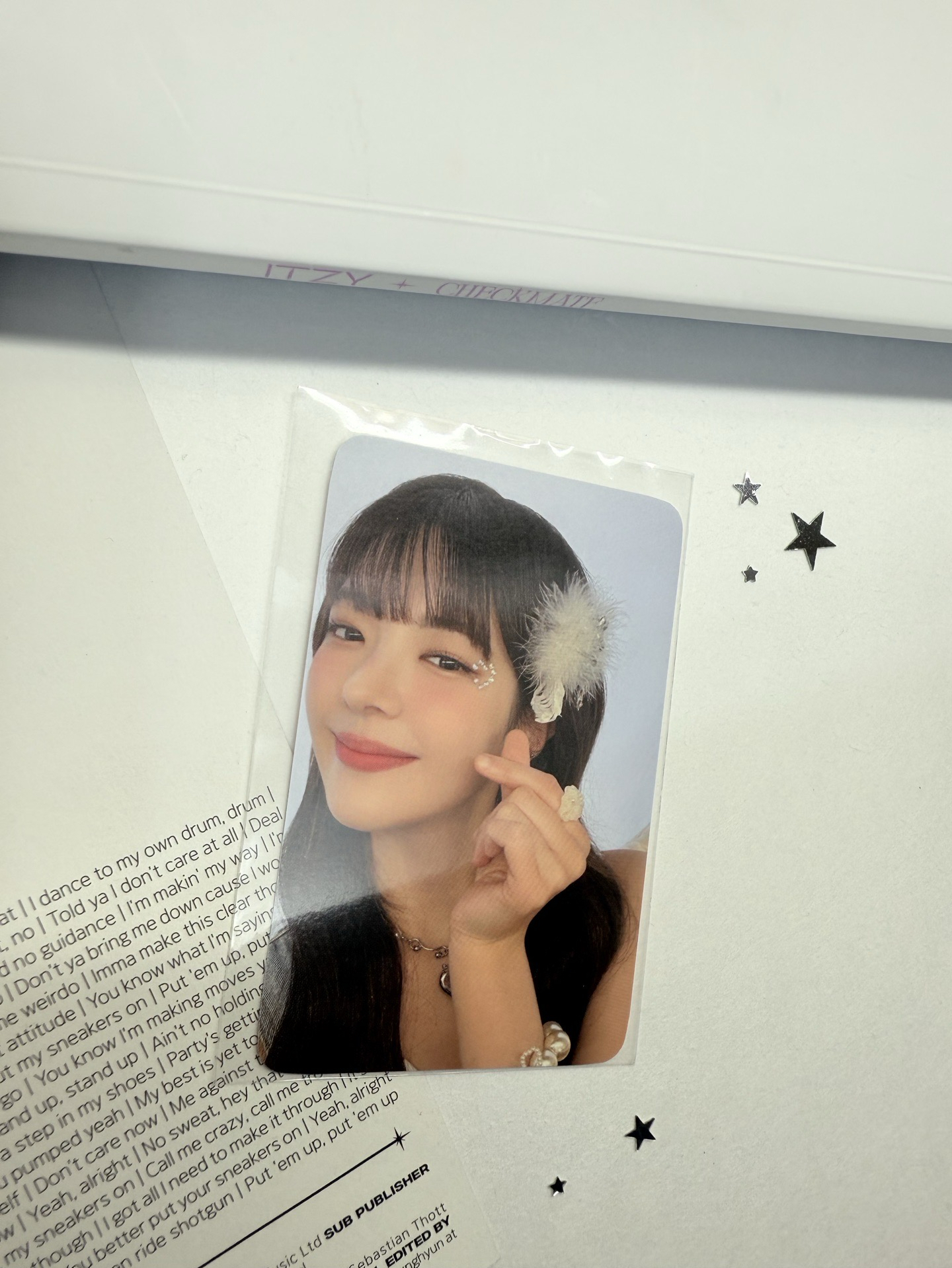 2024 FM 首爾場 線下滿額卡 雙面卡 粒