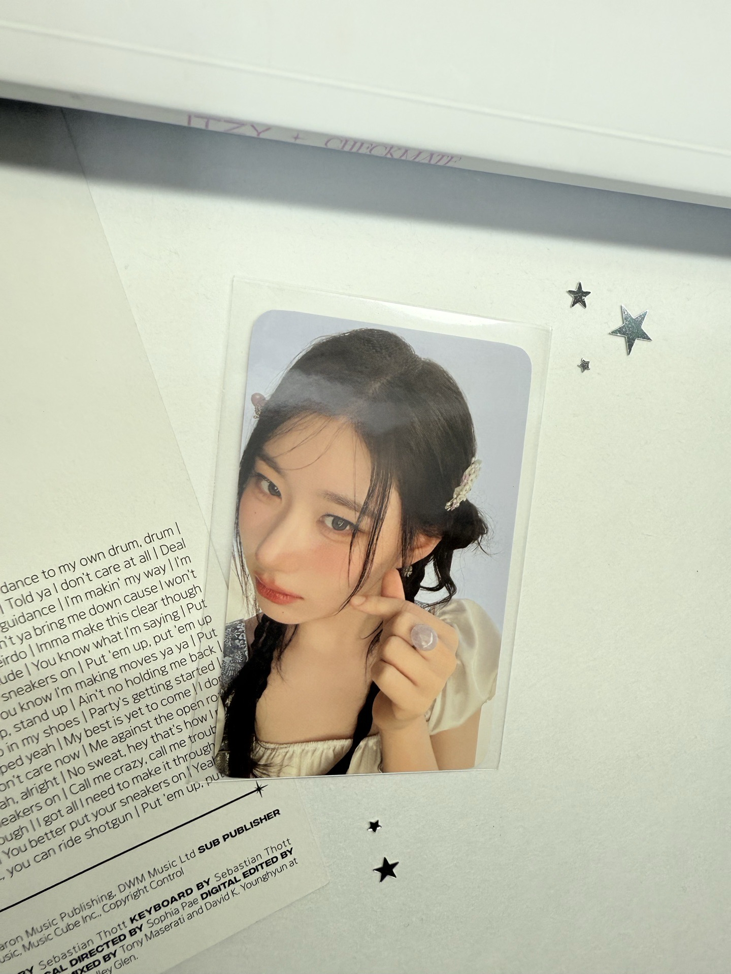 2024 FM 首爾場 線下滿額卡 雙面卡 領