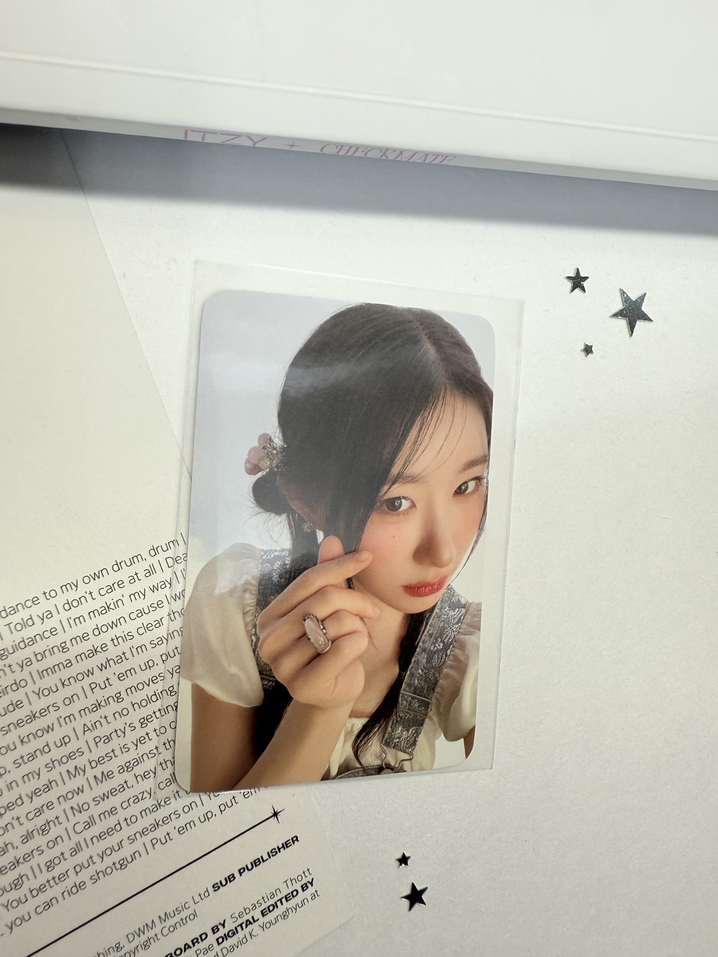 2024 FM 首爾場 線下滿額卡 雙面卡 領