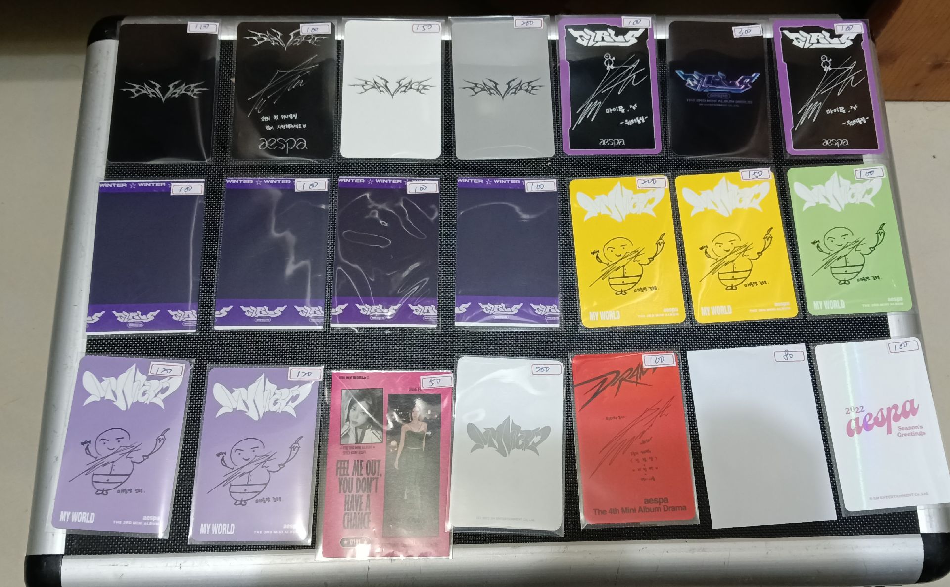 冬各時期小卡（少量柚）