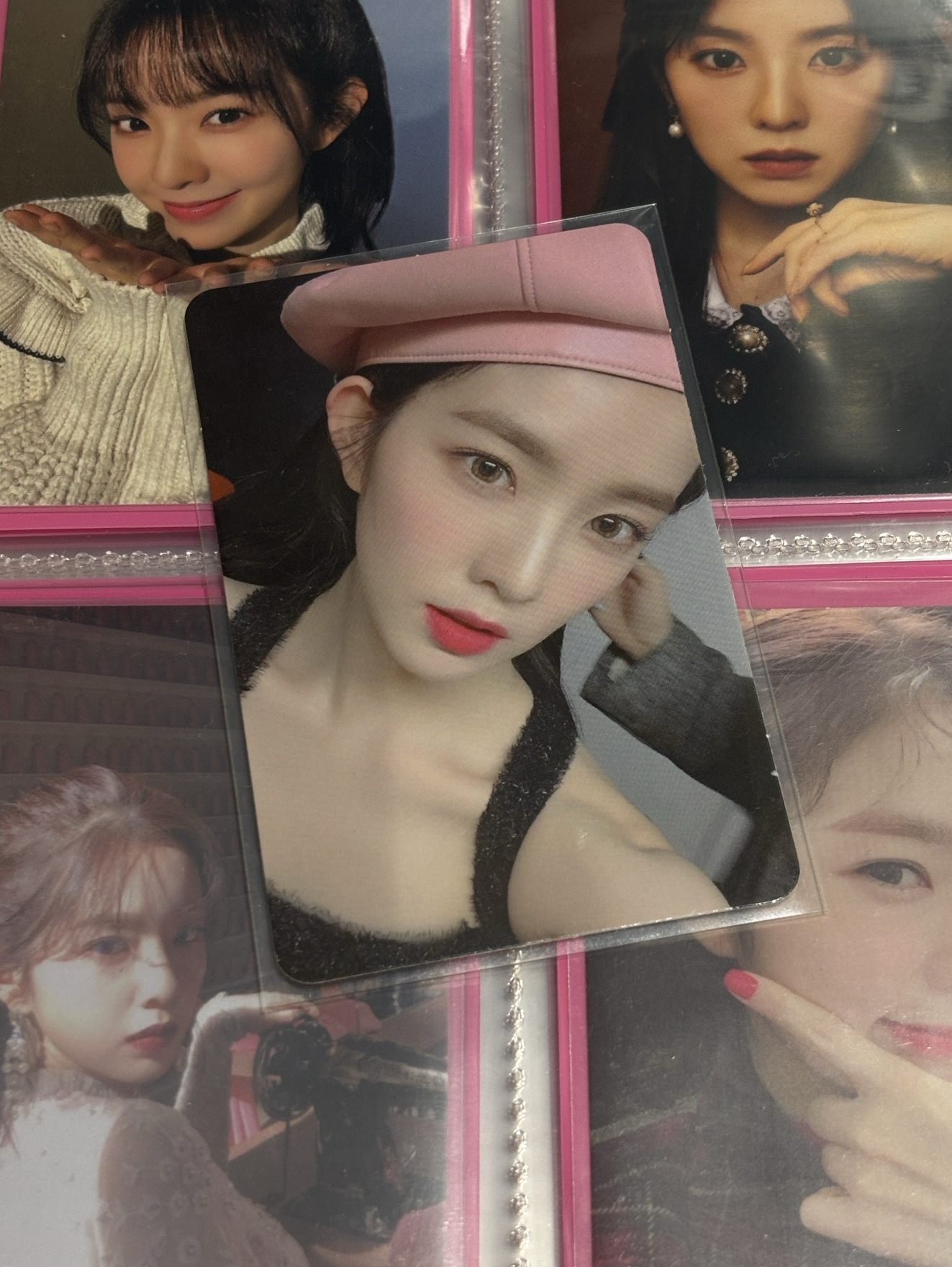 red velvet Irene 貝雷帽