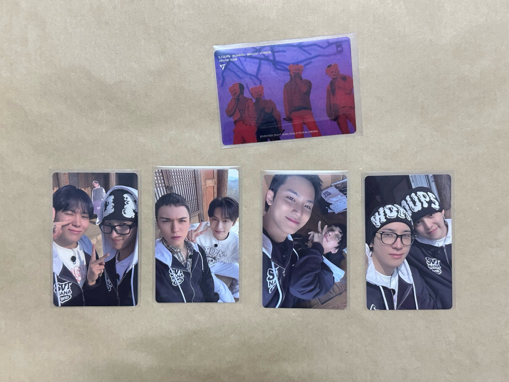 成員合照卡、小分隊卡