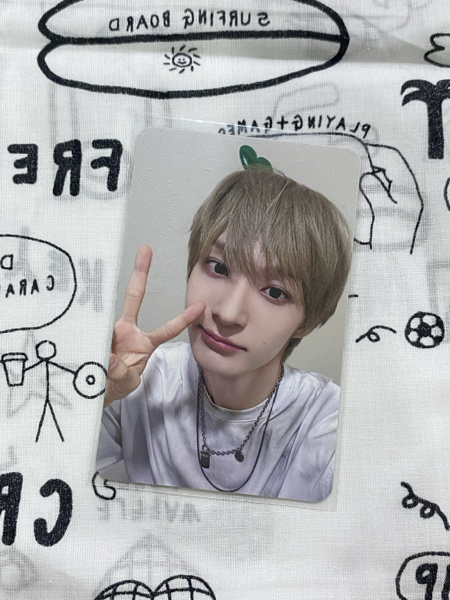 中背 東花 幸運符咒