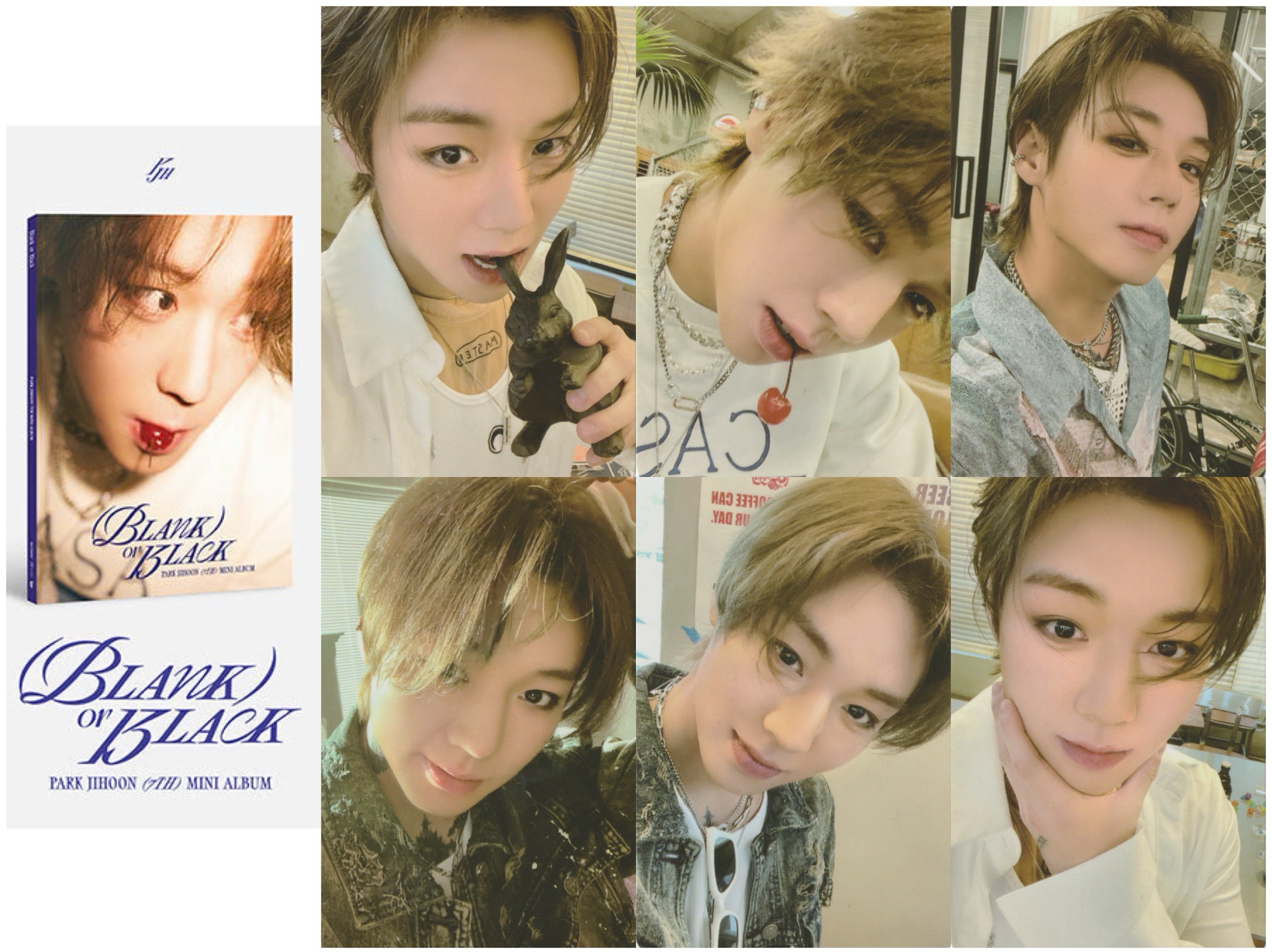 Blank or Black 專輯卡