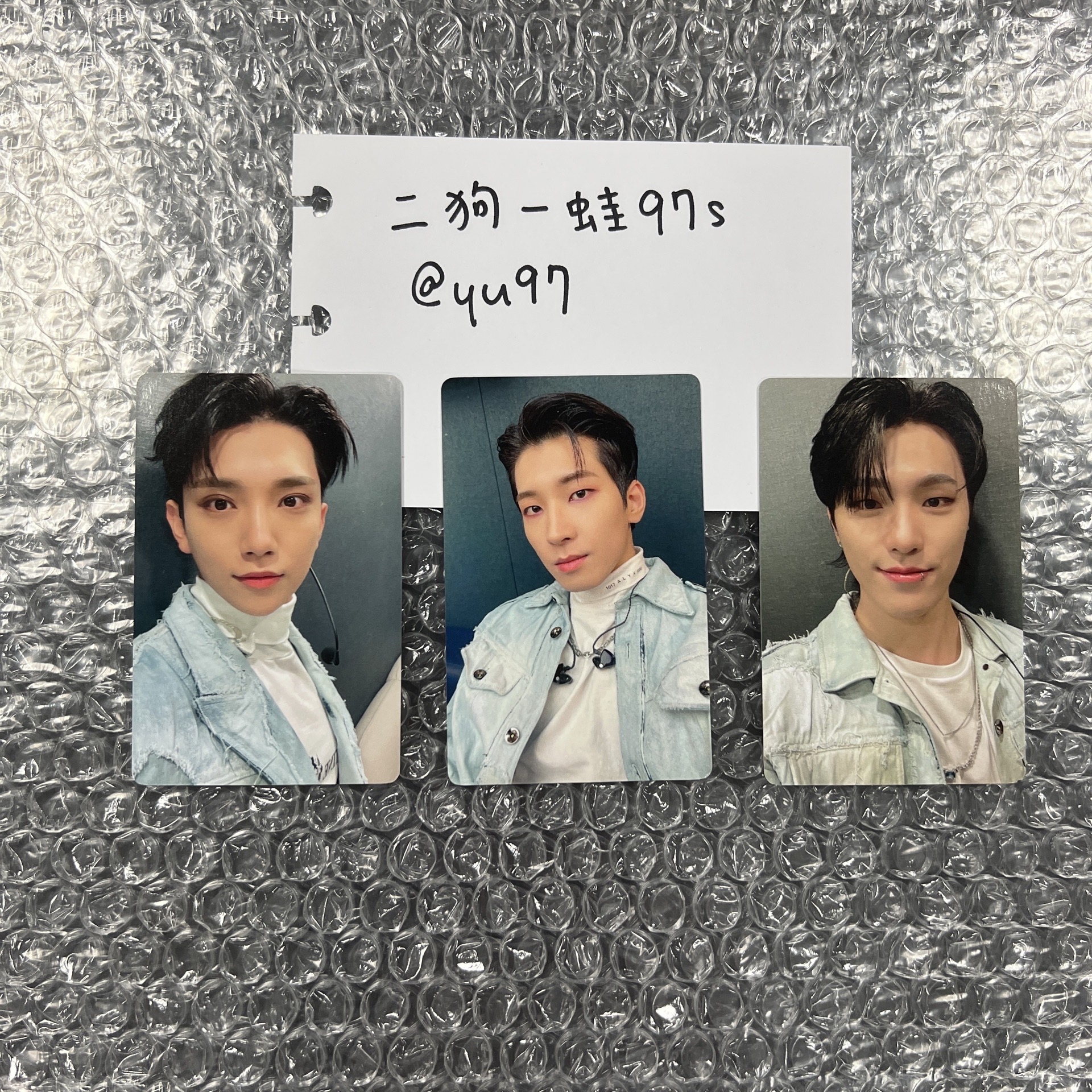 MINI9 yzy E 簽售卡 語音卡