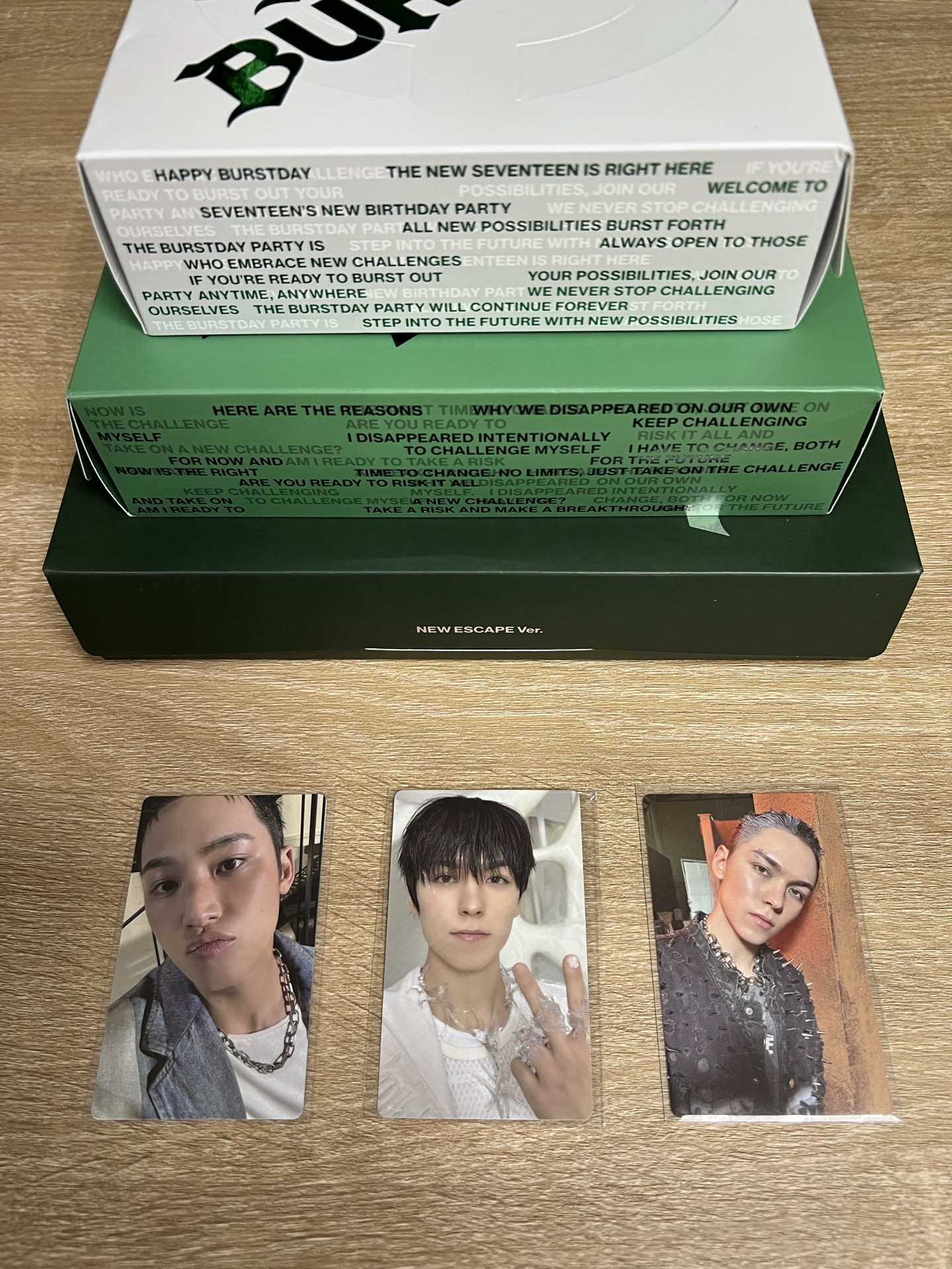 Seventeen 正五專輯 空專 三版一起送特典卡