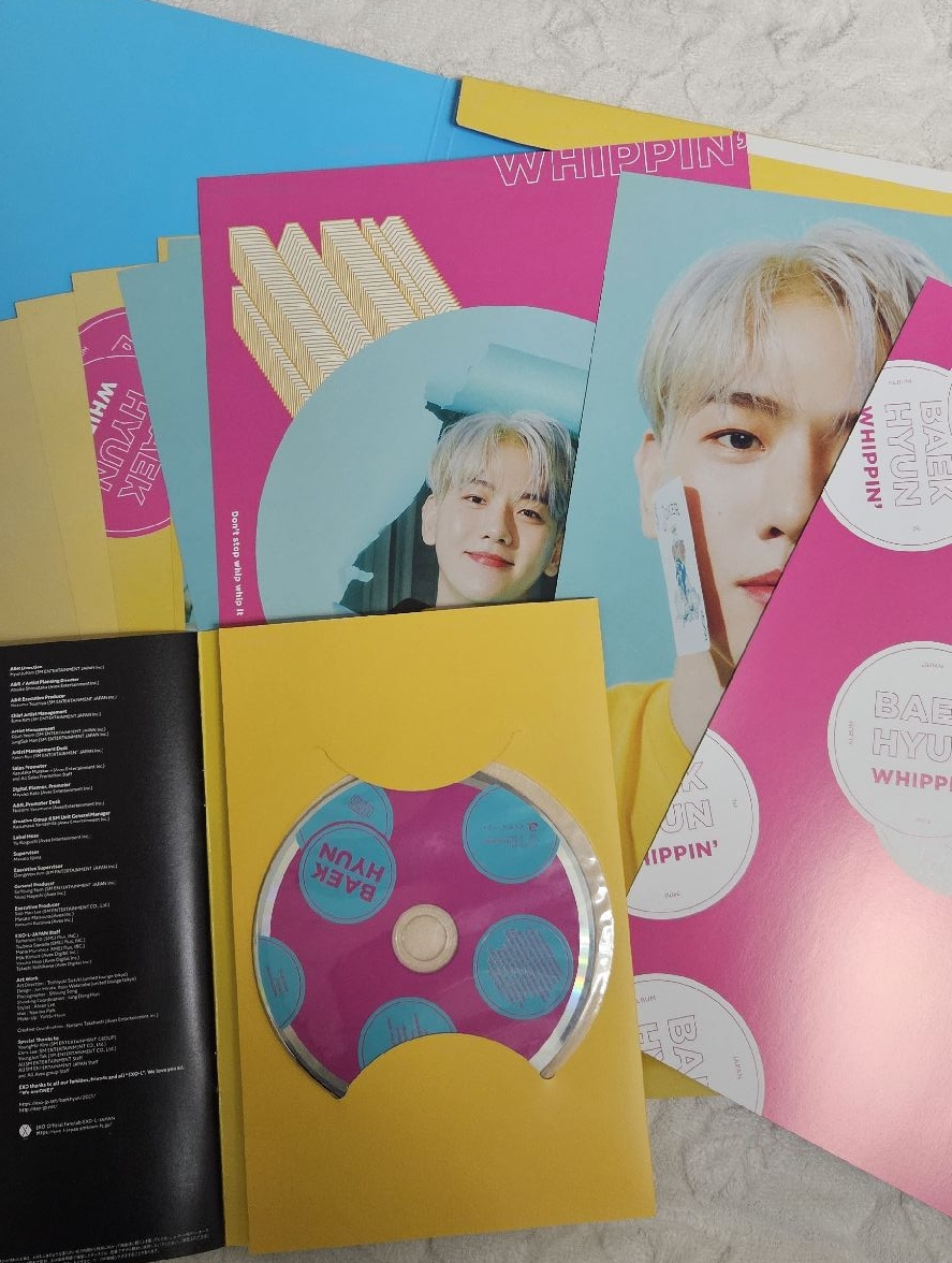 EXO BAEKHYUN(日本進口初回生產限定盤 WHIPPIN版