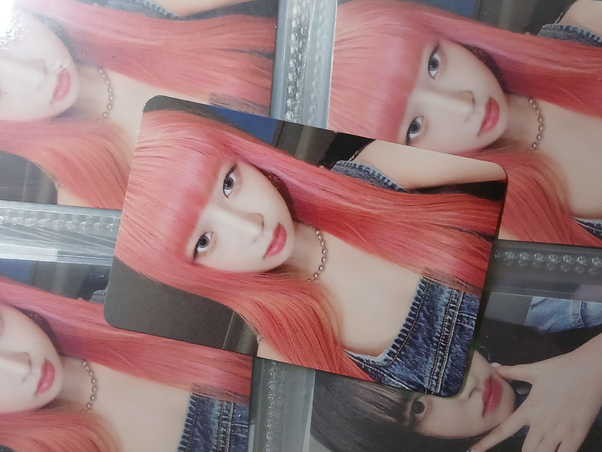 🤍IVE Rei 單封粉髮專卡