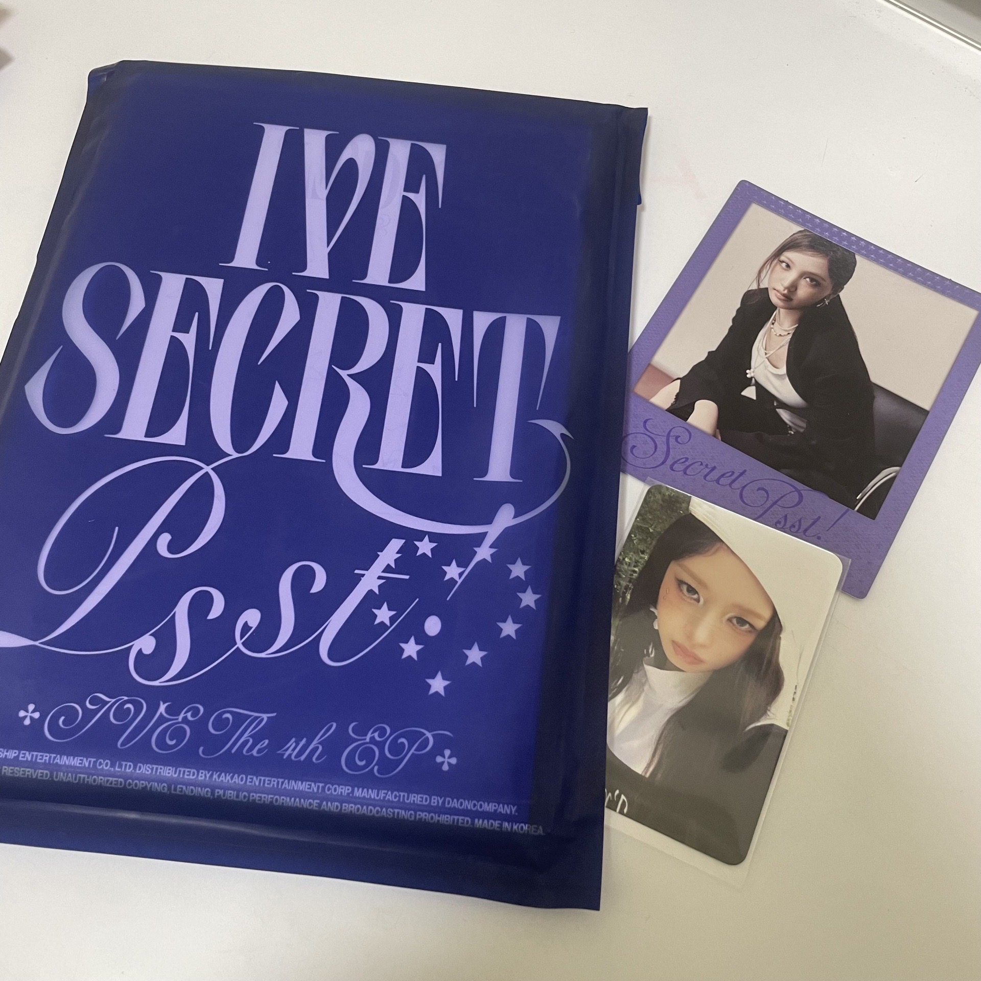 secret 紫版已拆全專