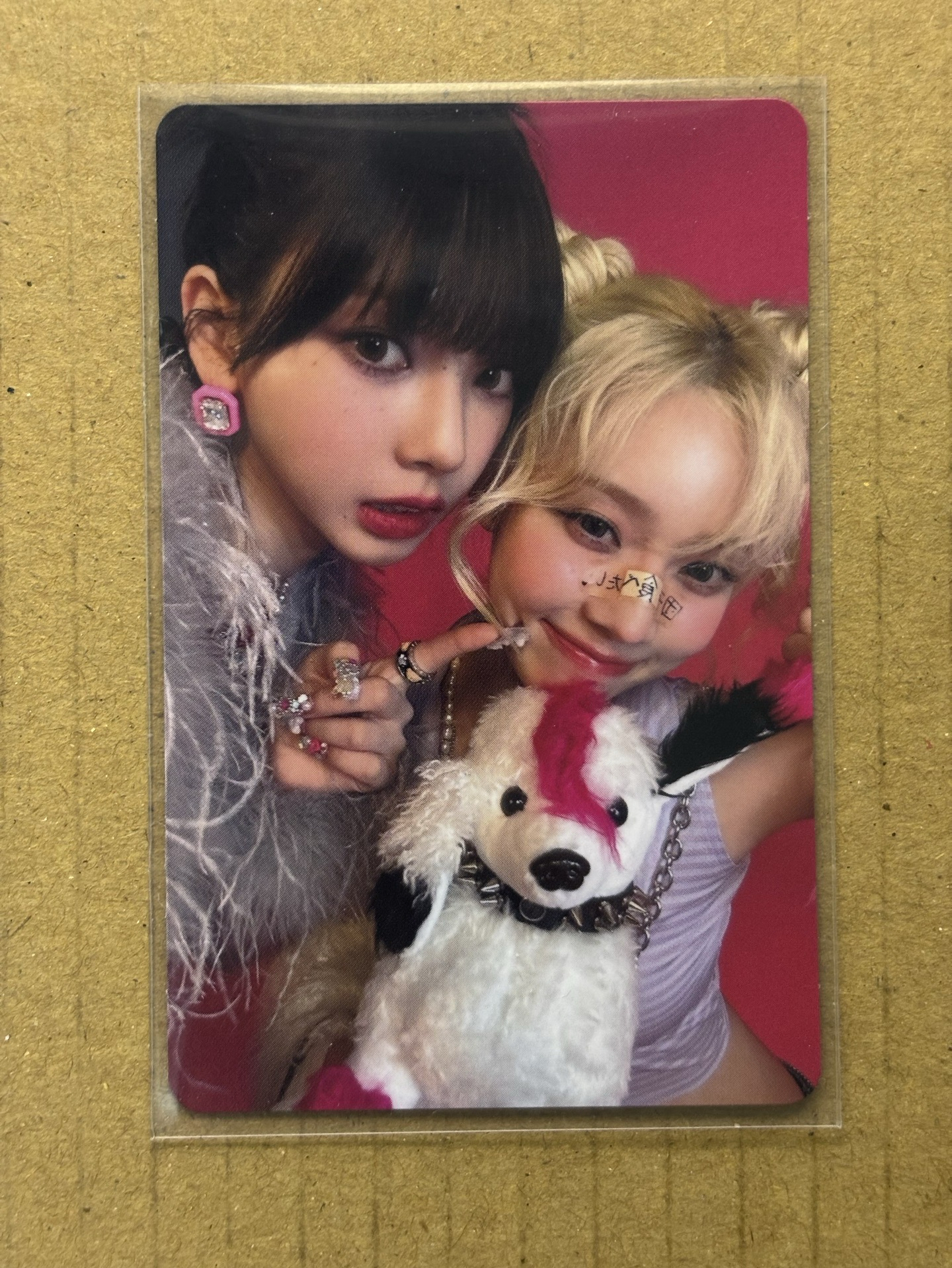 HOT MESS冬柚雙人卡（有小損 圖二）