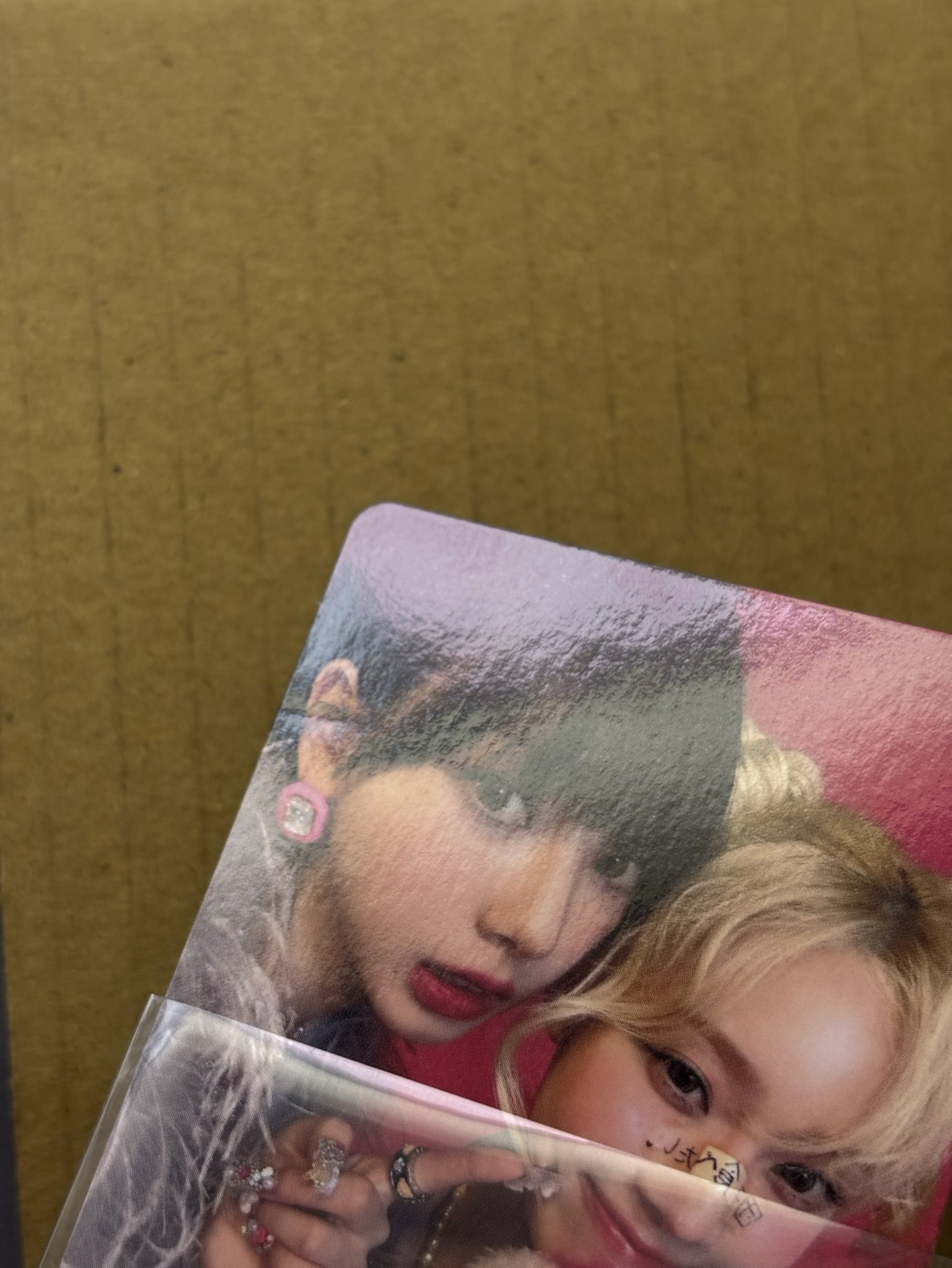 HOT MESS冬柚雙人卡（有小損 圖二）