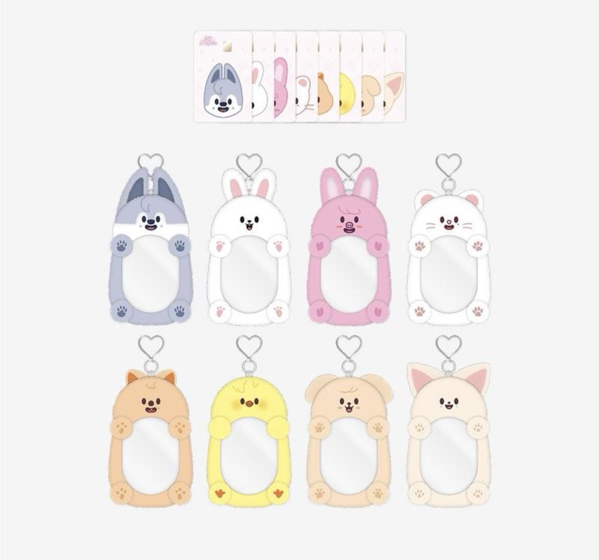 五期飯咪毛茸茸伸縮卡套