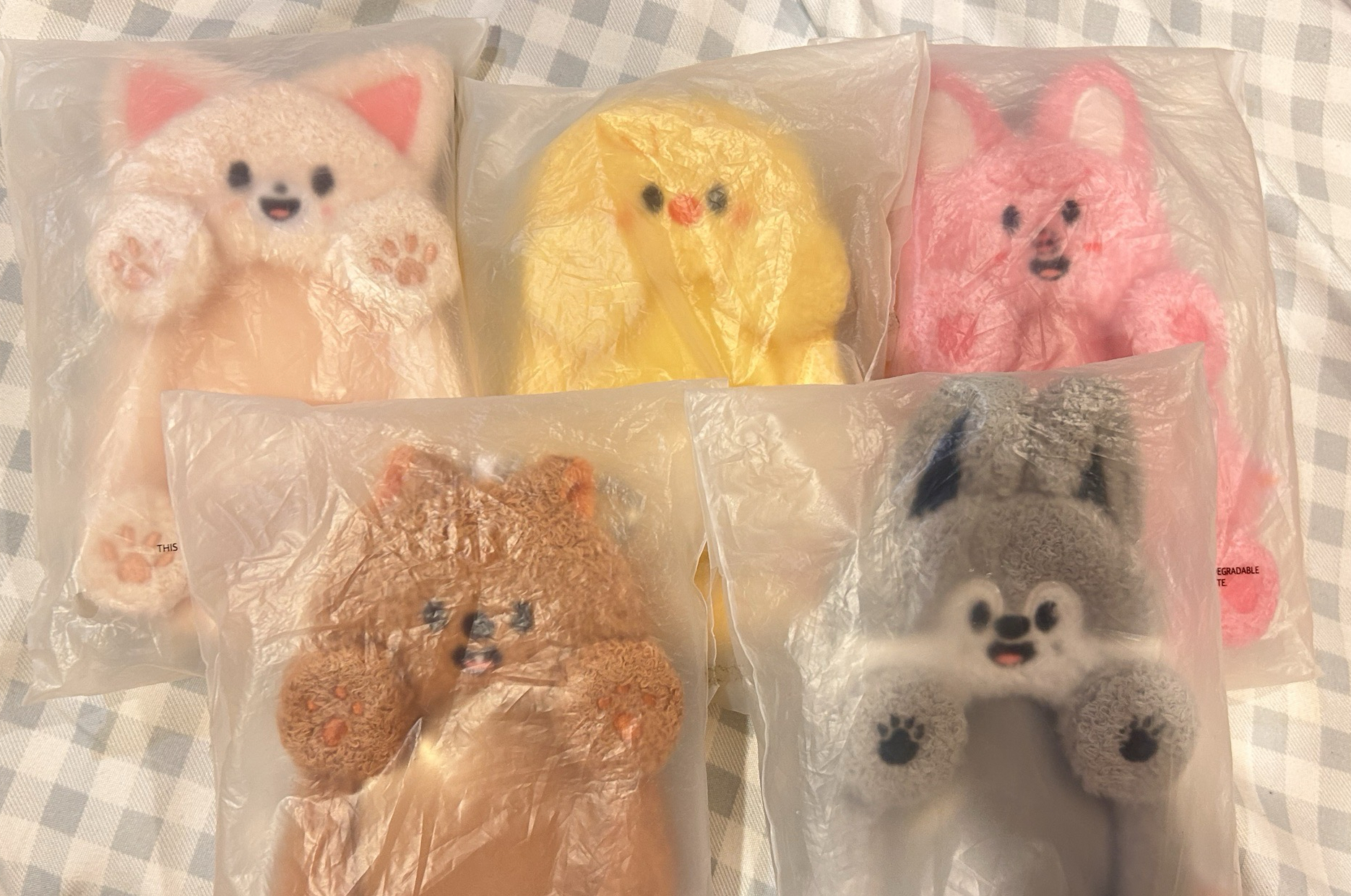 五期飯咪毛茸茸伸縮卡套