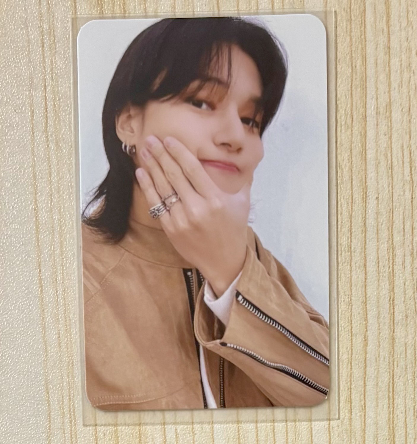 ATEEZ 友榮 大頭吊飾卡