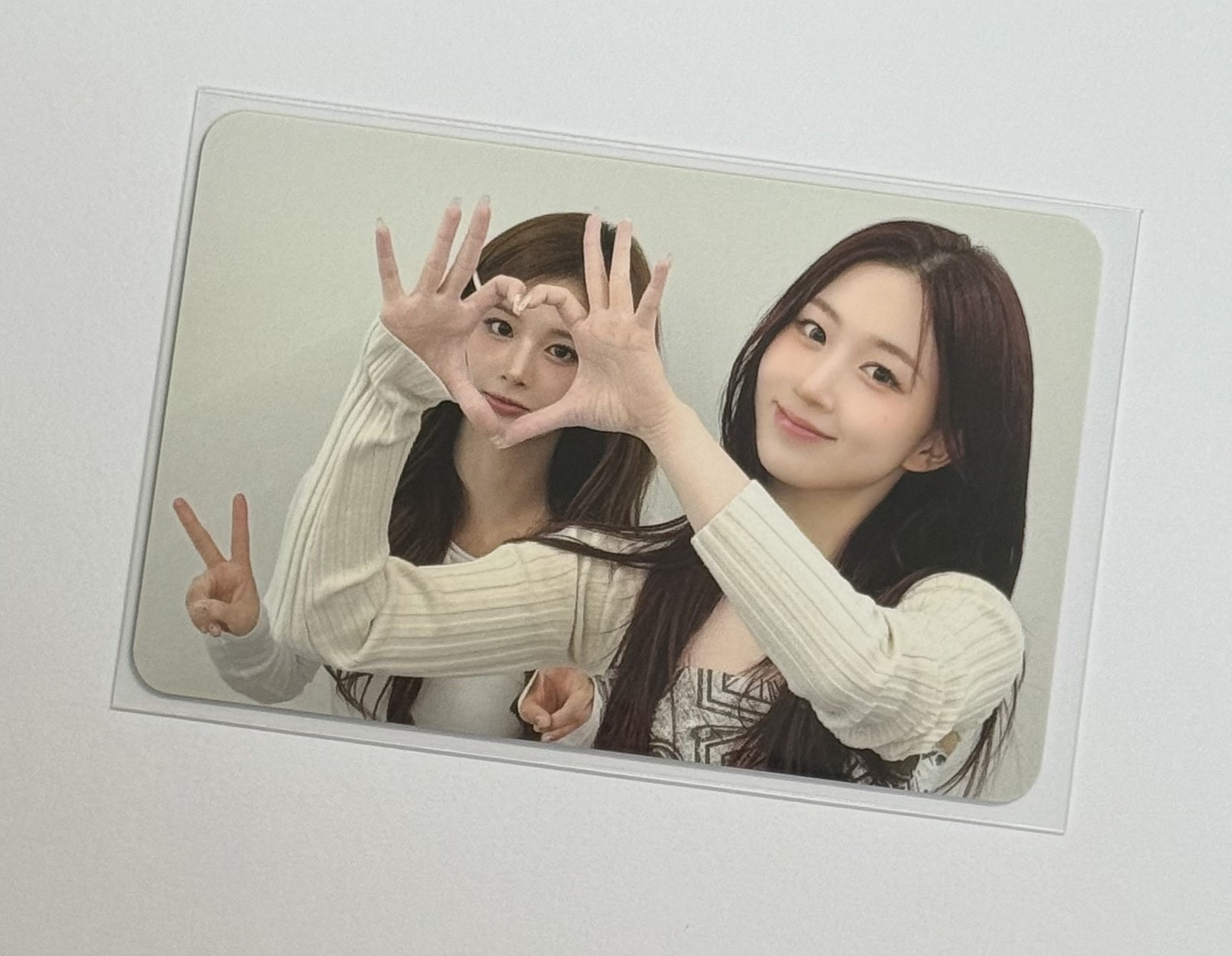 nmixx 吳海嫄 薛侖娥 愛心雙人卡